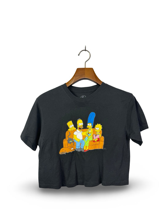 Simpsons Crop Top (Women) (Small-Medium)