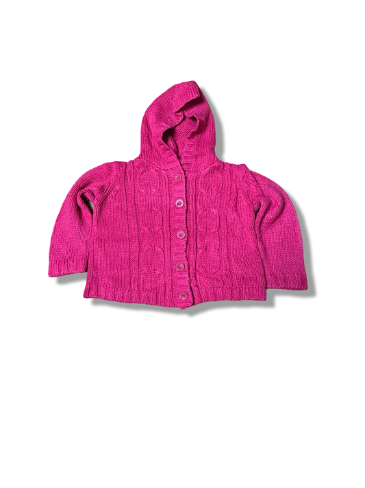 Cable Knitted Wool Sweater Kids (F) (4-6 Years)