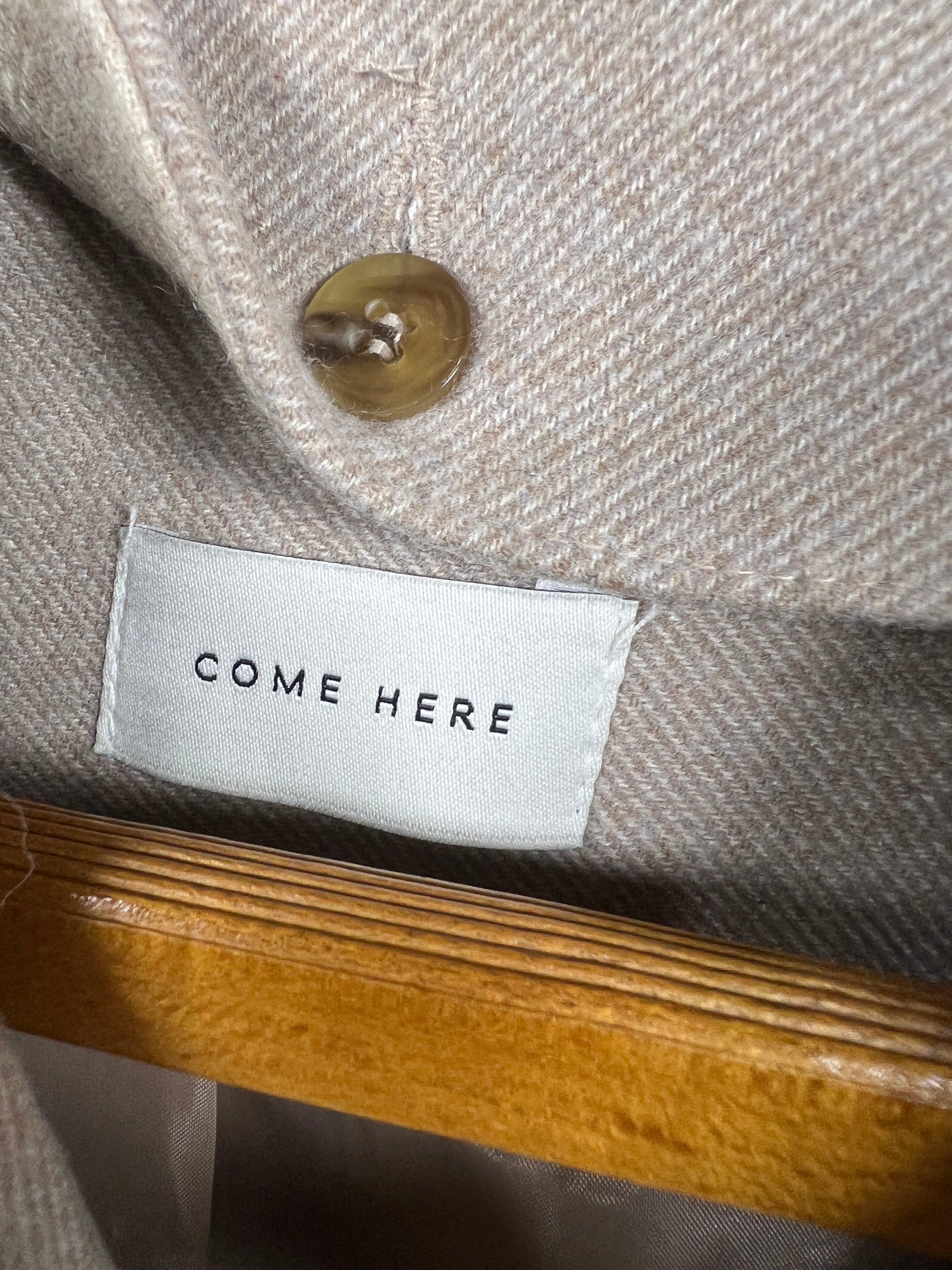 Come Here Wool Long Coat (Women) (XX-Large)