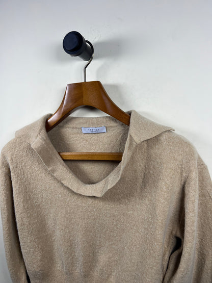 The Ray Lambswool Crop Sweater (Women) (Small-Medium)