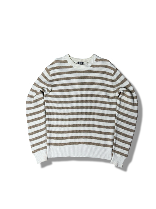 Uniqlo Cable Knit Wool Sweater (Medium-Large)