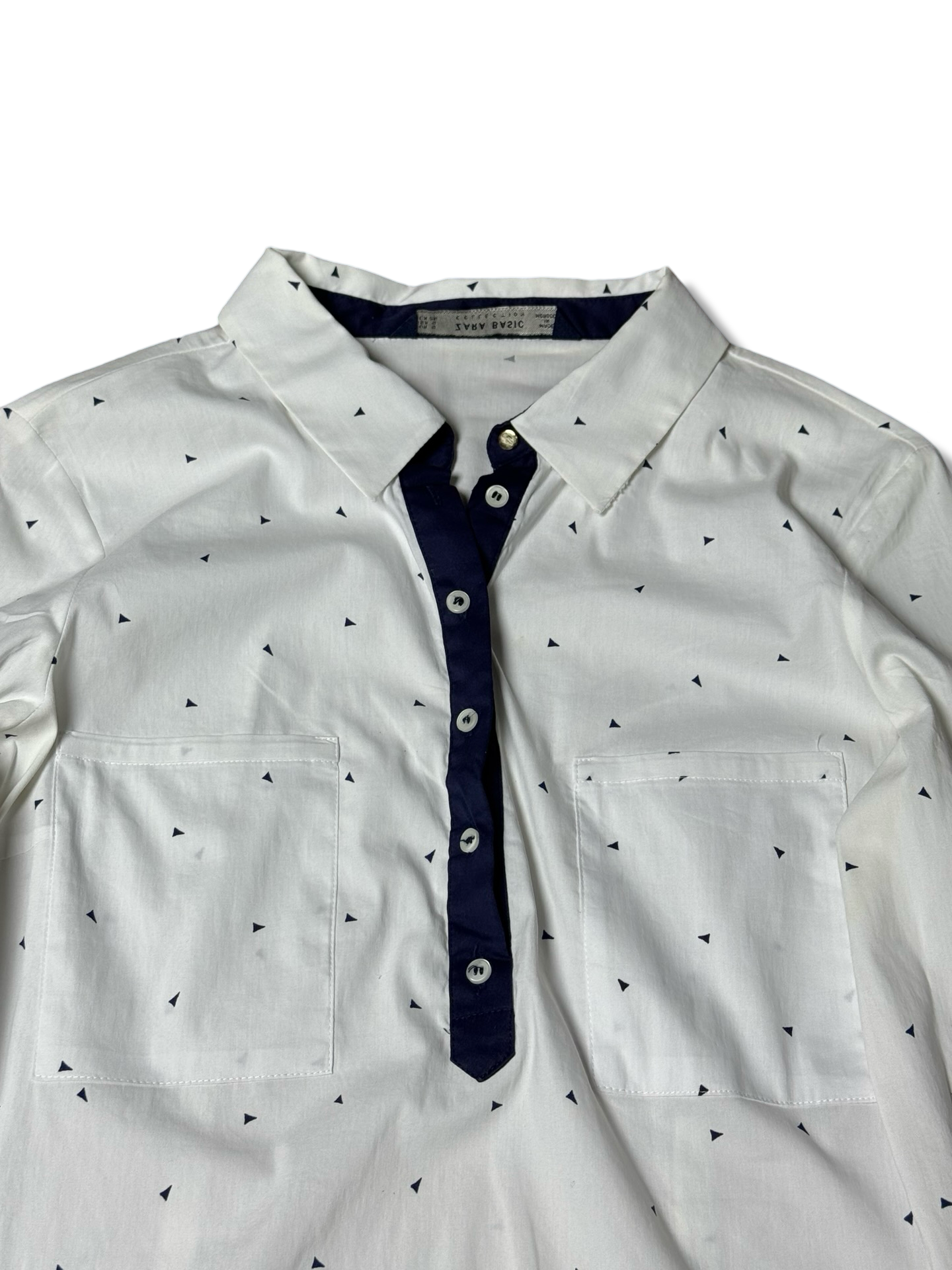 Zara Buttoned Up Dress Shirt (F) (Small)