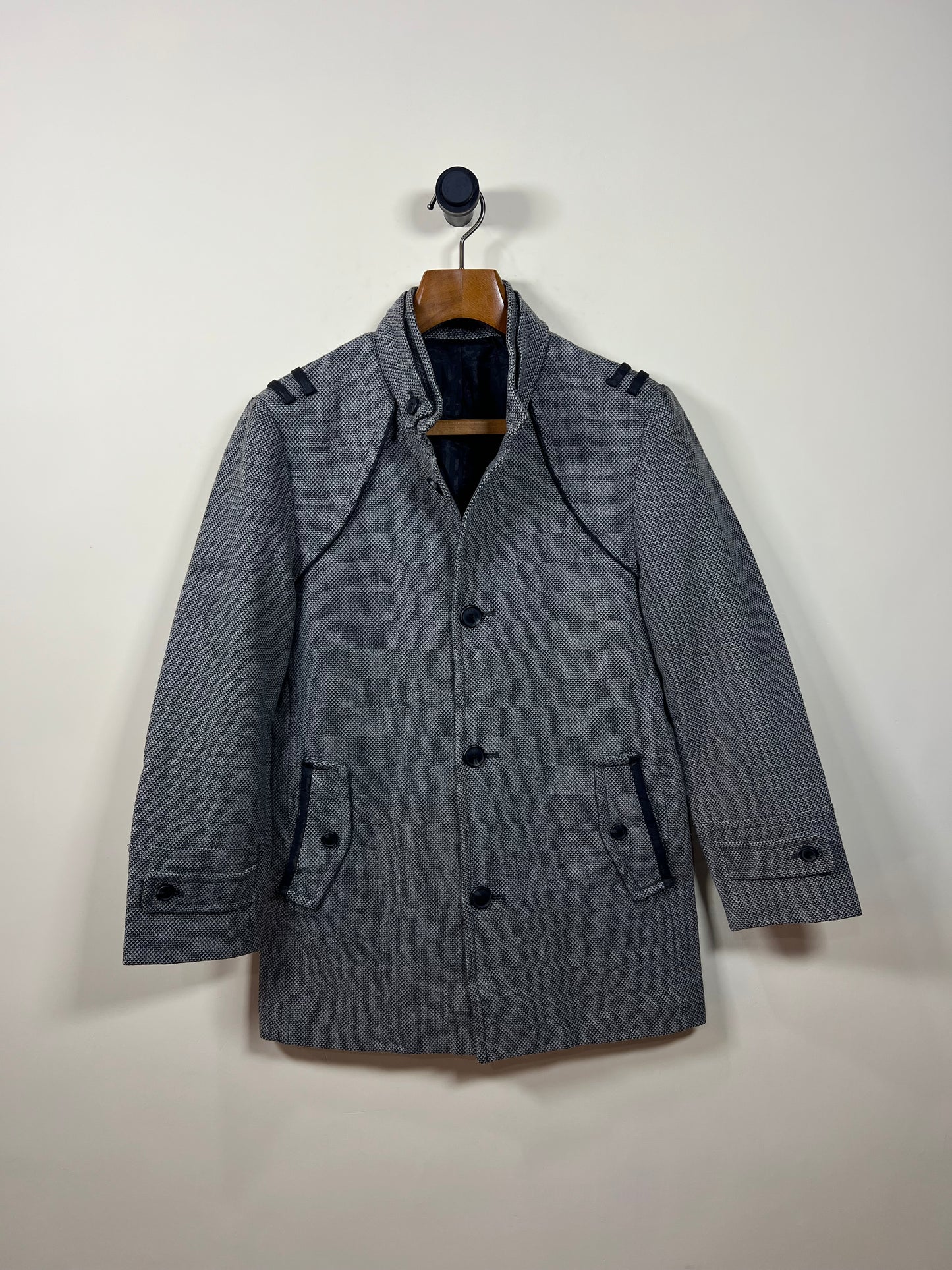 Tot Wool Long Coat (Women) (Medium)
