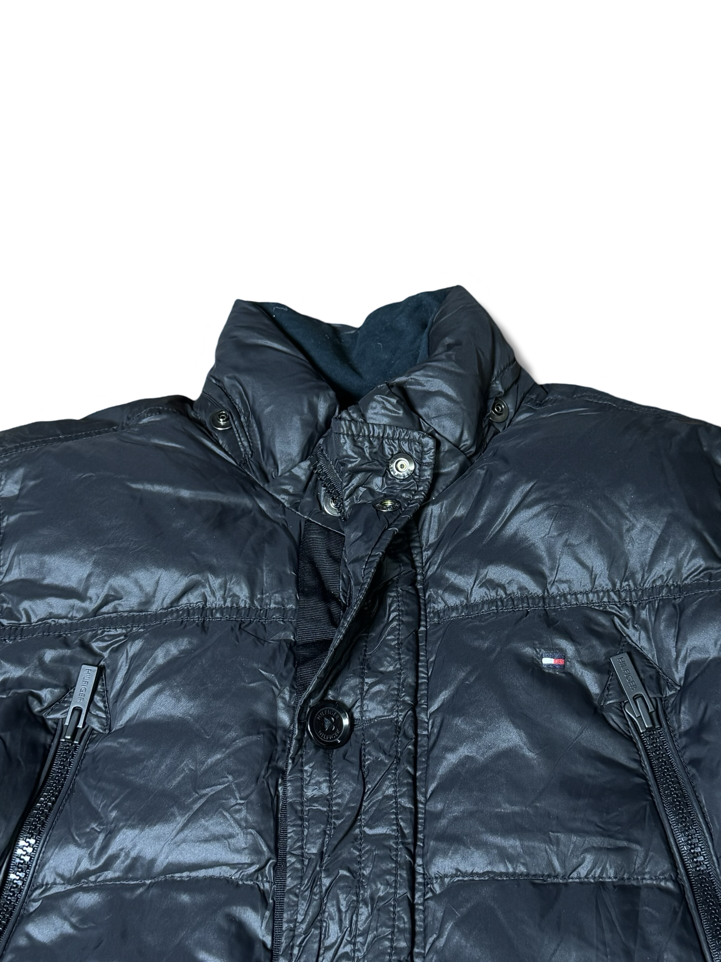 Tommy Hilfiger Long Puffer Jacket (Large)