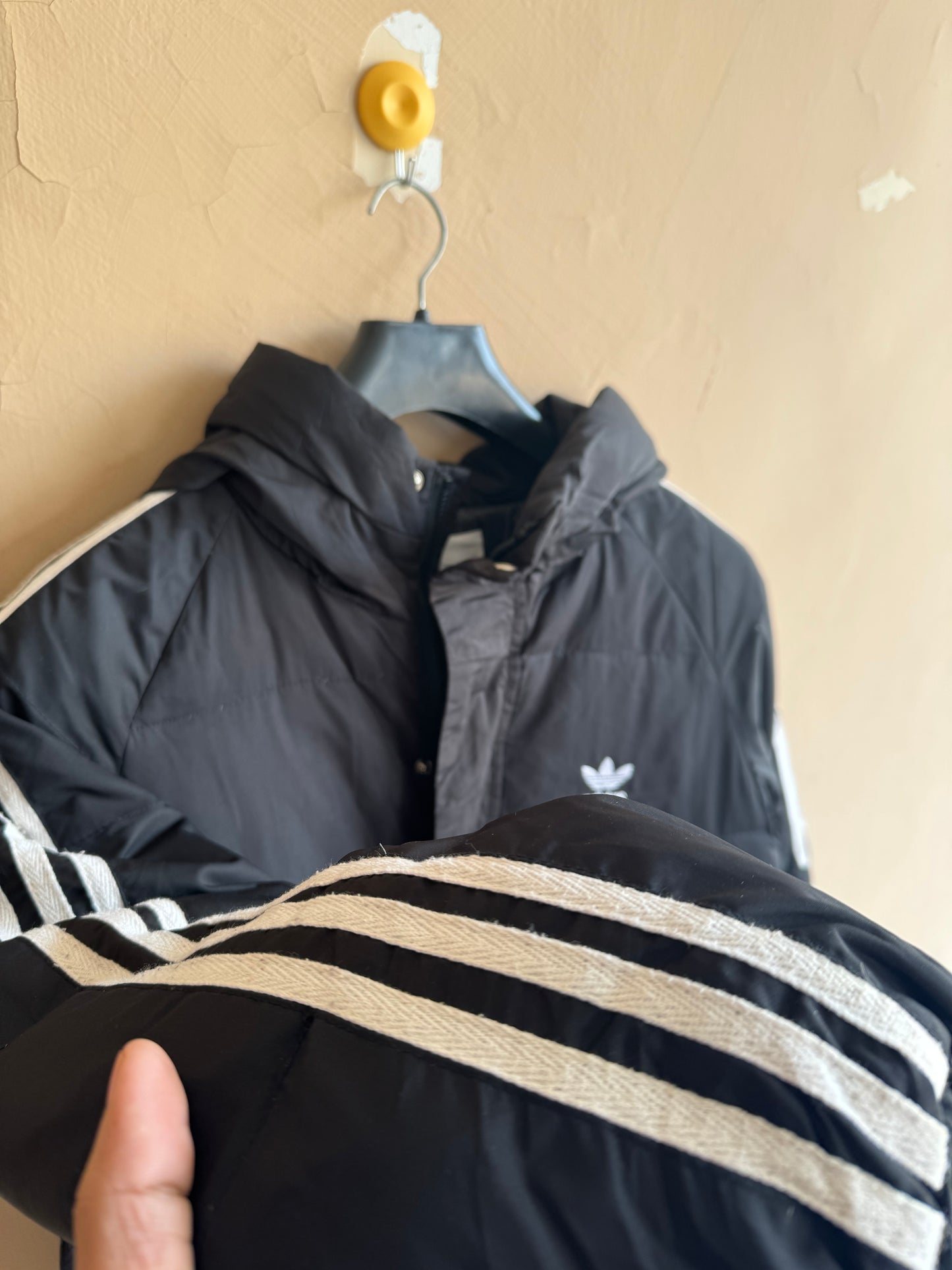 Adidas Long Puffer Jacket (Small-Medium)