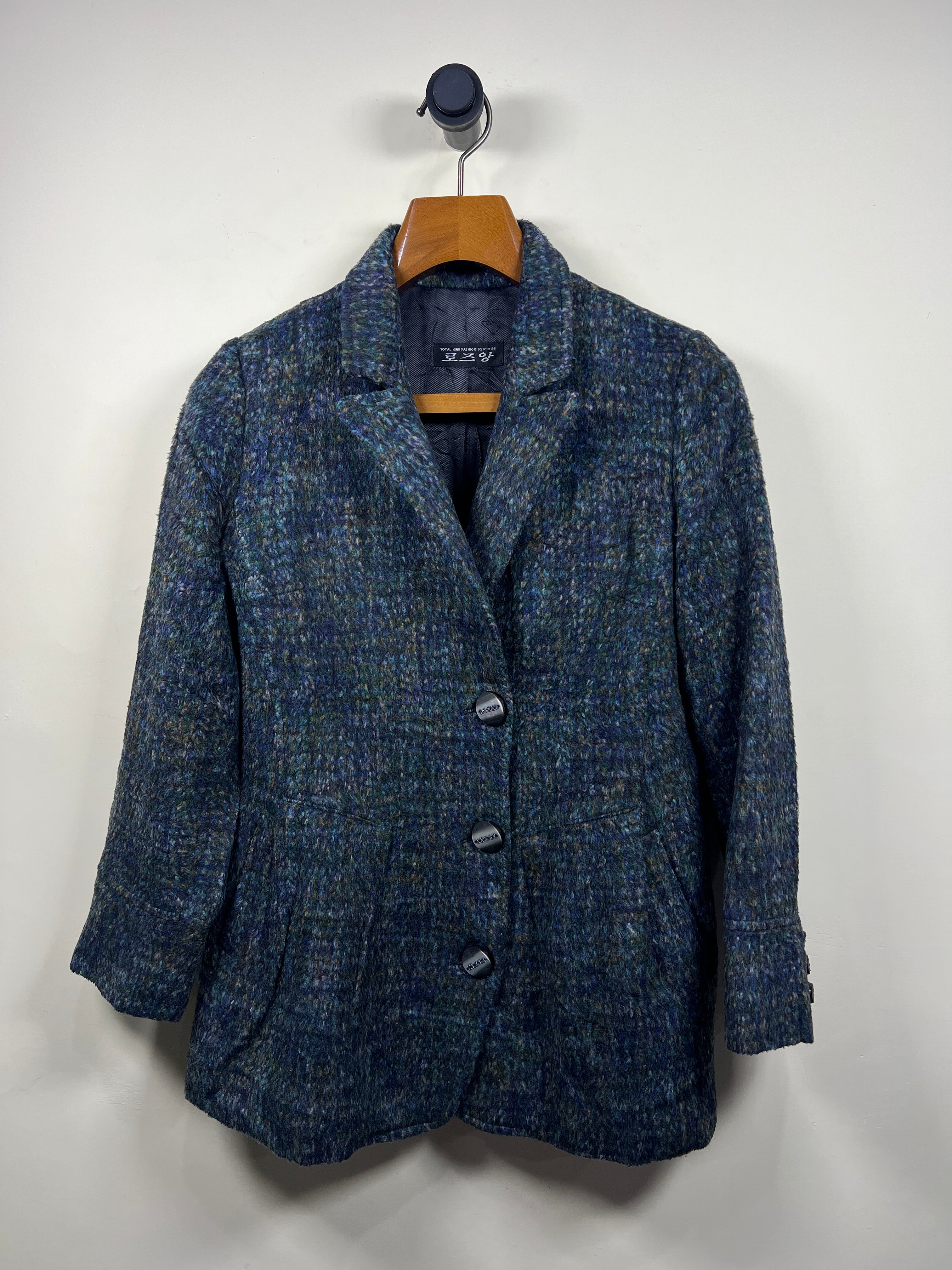 Wool Long Coat (Women) (Medium-Large)