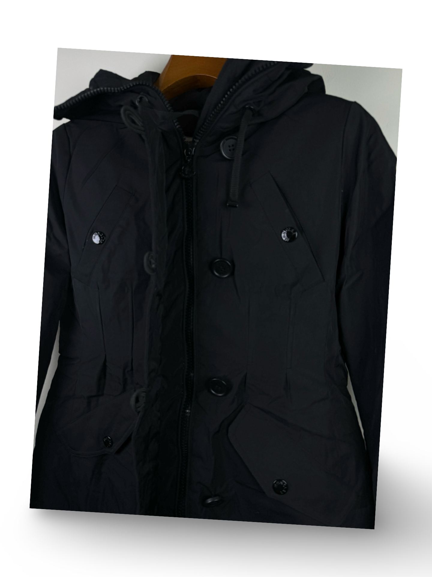 Moncler Puffer Long Jacket (F) (Large)