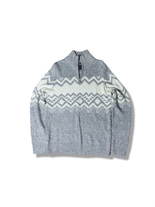 American Eagle Wool Zipper Sweater (Medium)