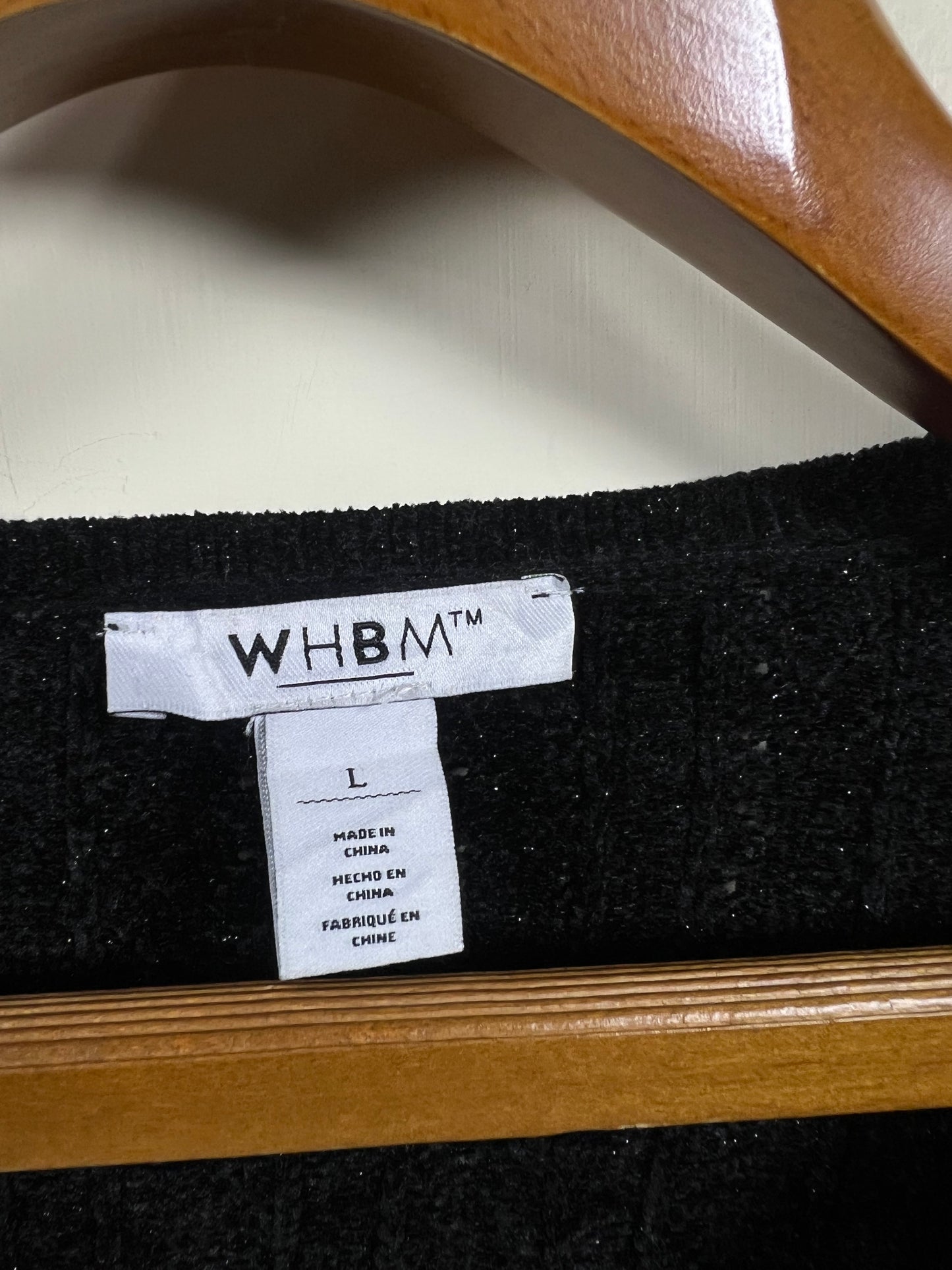 Whbm Velvet Sweater (Women) (Small-Medium)