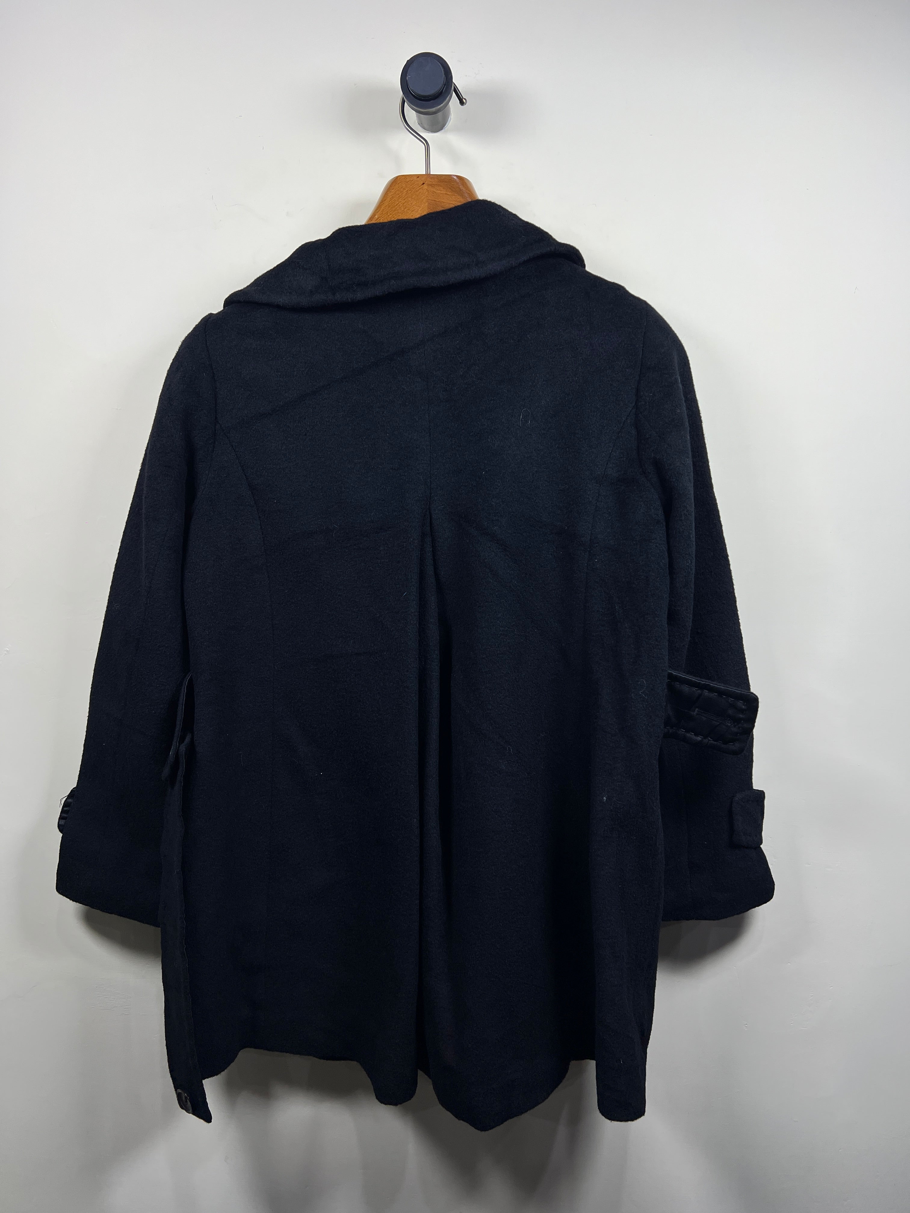 Olivia Hassler Wool Long Coat (Women) (Large/X-Large)