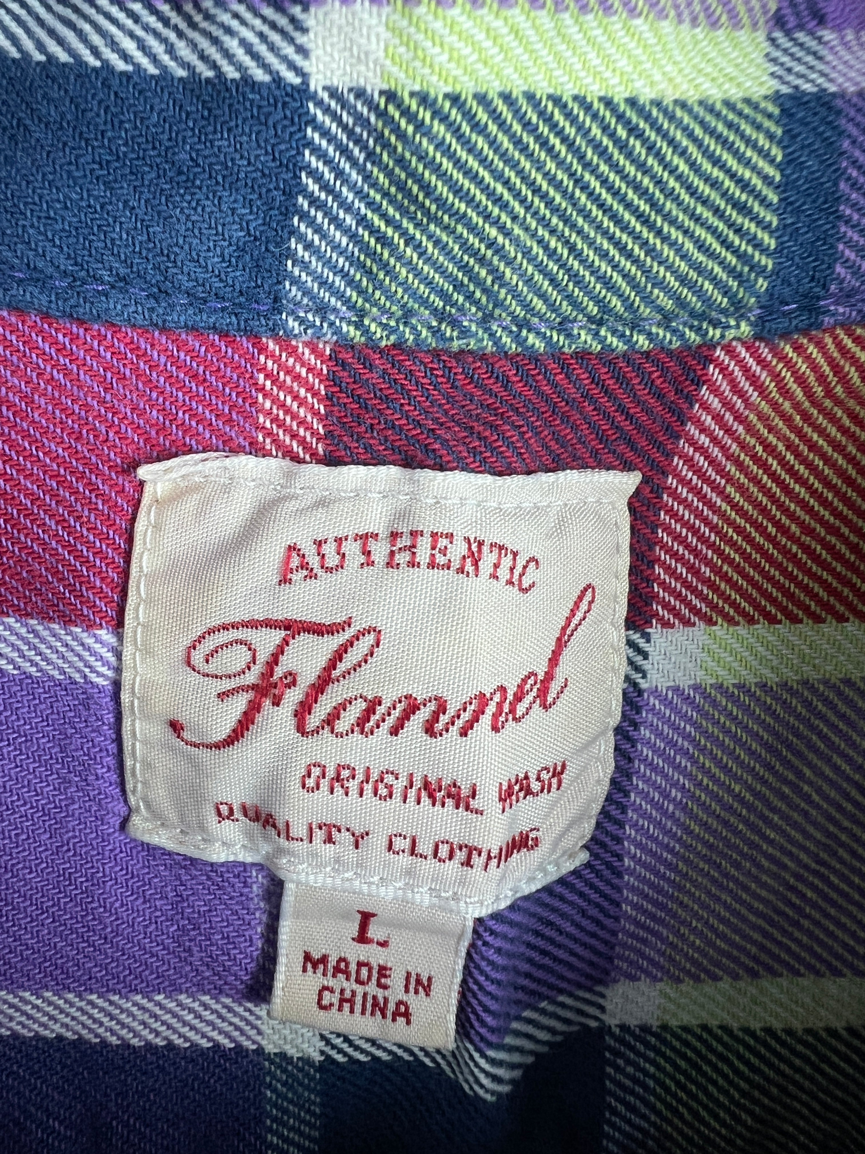 Flannel Shirt (Women) (Small-Medium)