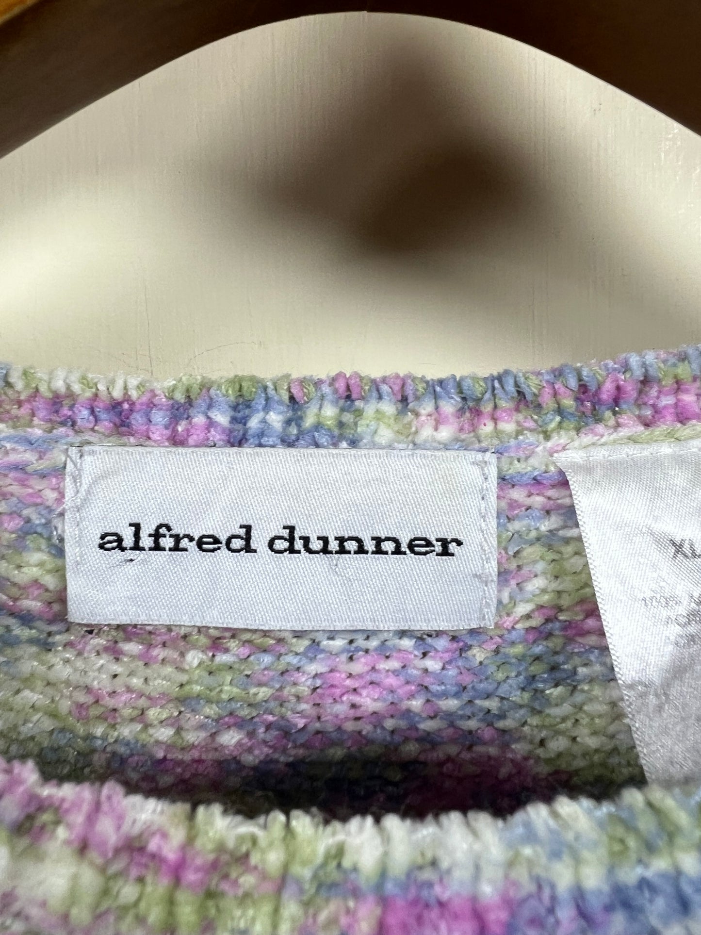 Alfred Dunner Velvet Sweater (Women) (Large-X-Large)