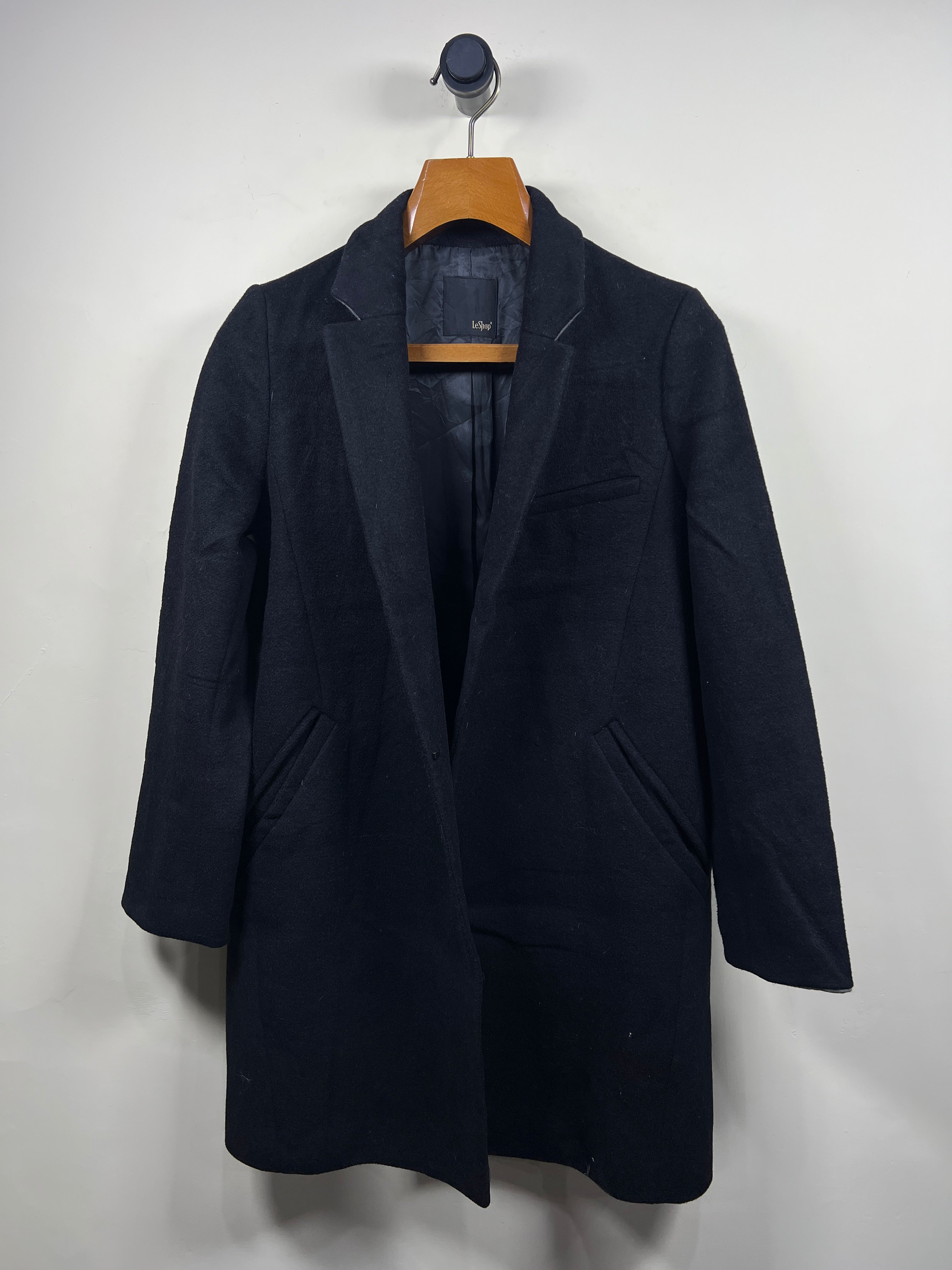 Le Wool Long Coat (Women) (Medium-Large)