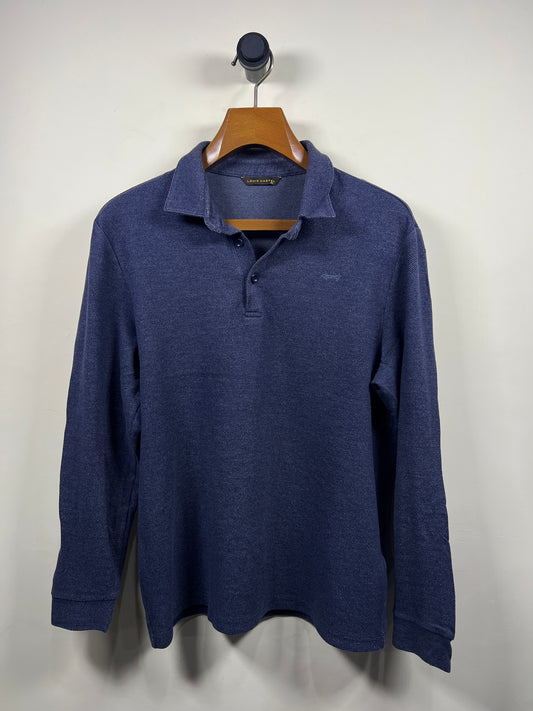 Louis Castel Quarter Buttoned Sweater (Large)