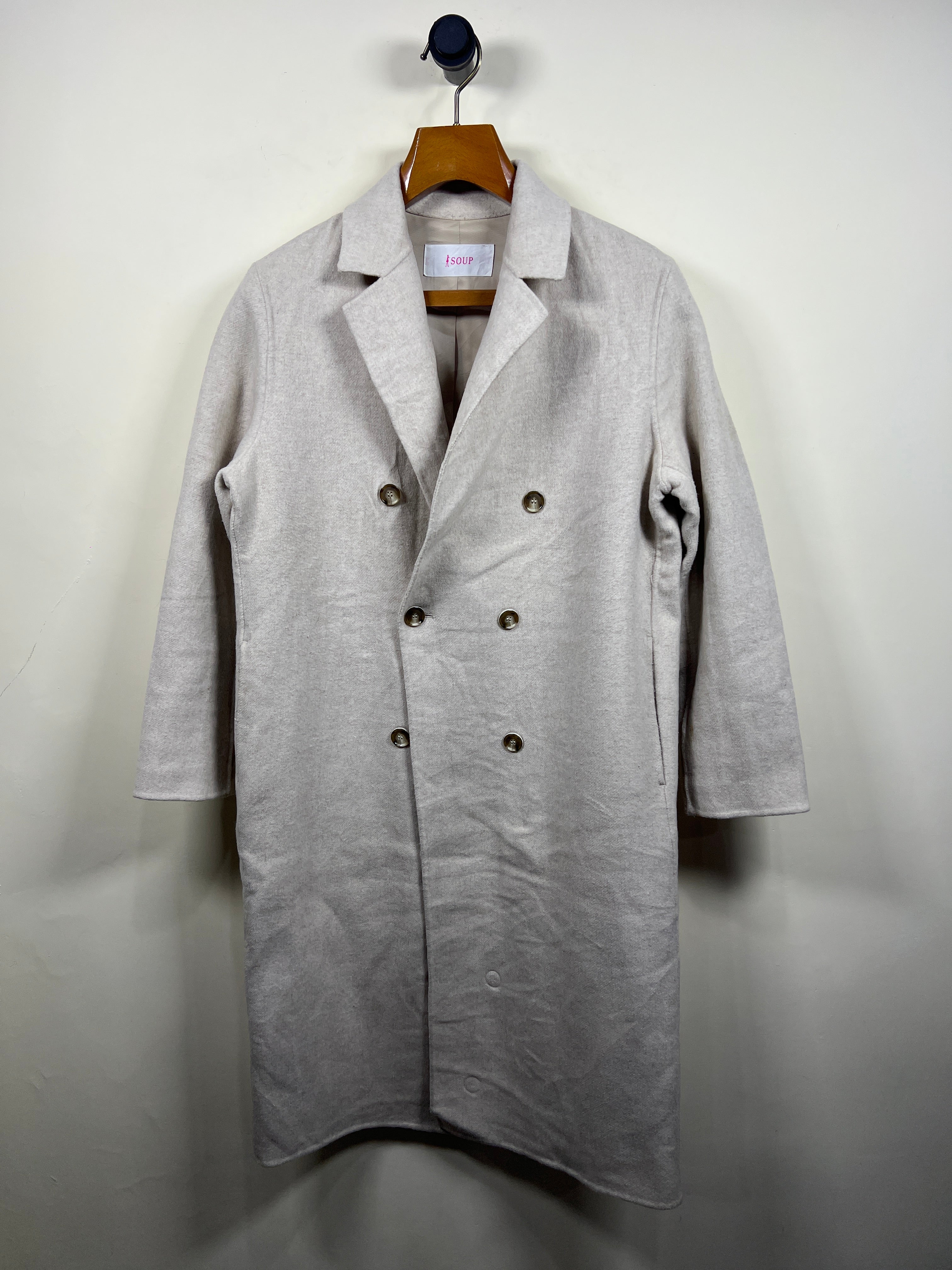 Soup Wool Long Coat (Women) (X-Large)