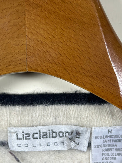 Liz Claiborne Crop Lambswool Sweater (Women) (Small)