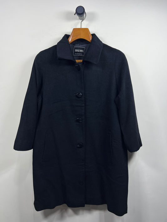 Toscana Wool Long Coat (Women) (X-Large)