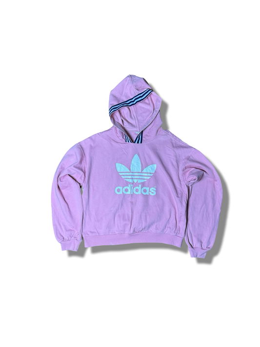 Adidas Cropped Hoodie (F) (Large)