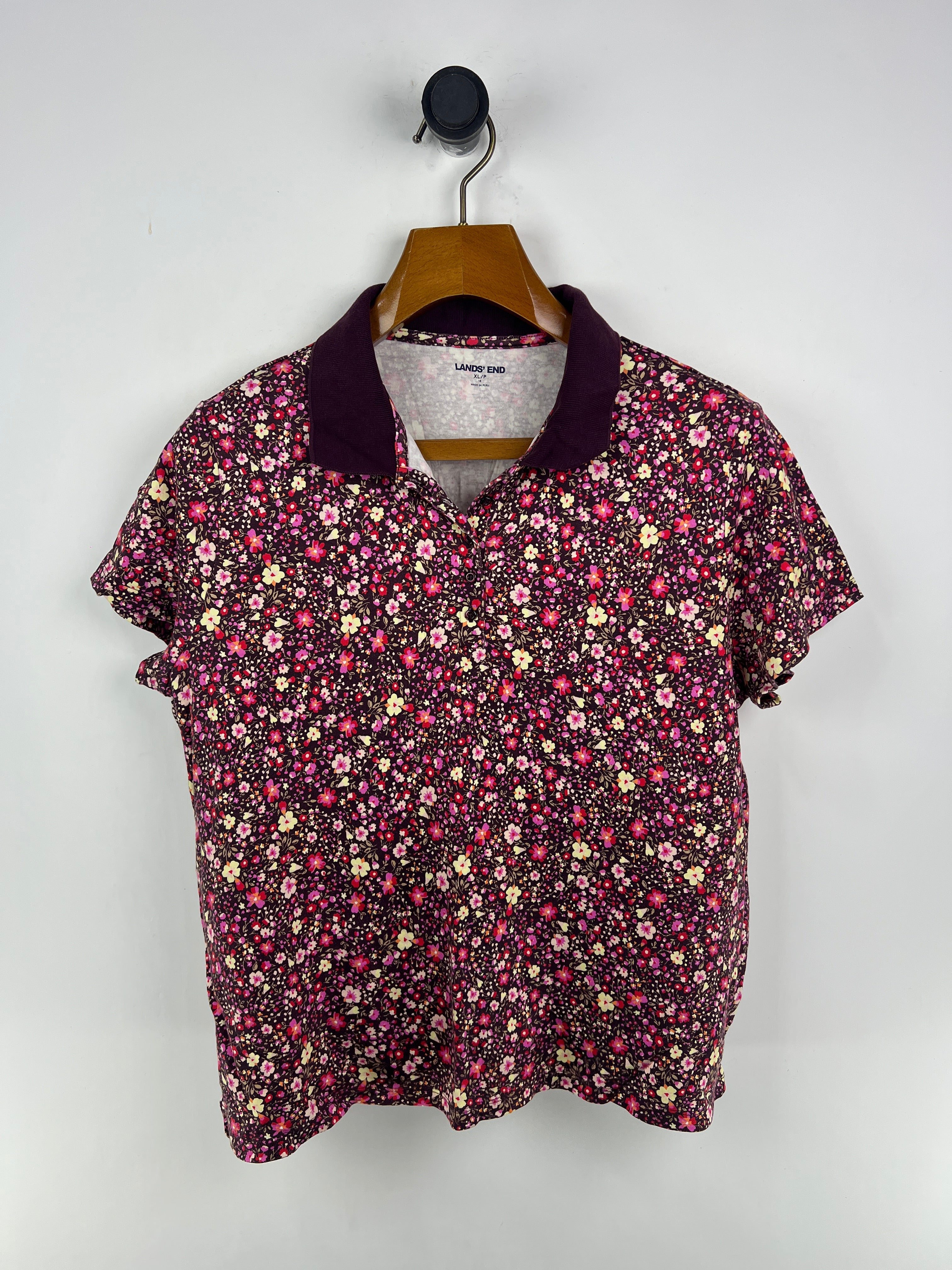 Lands End Blouse (Women) (Large/X-Large)