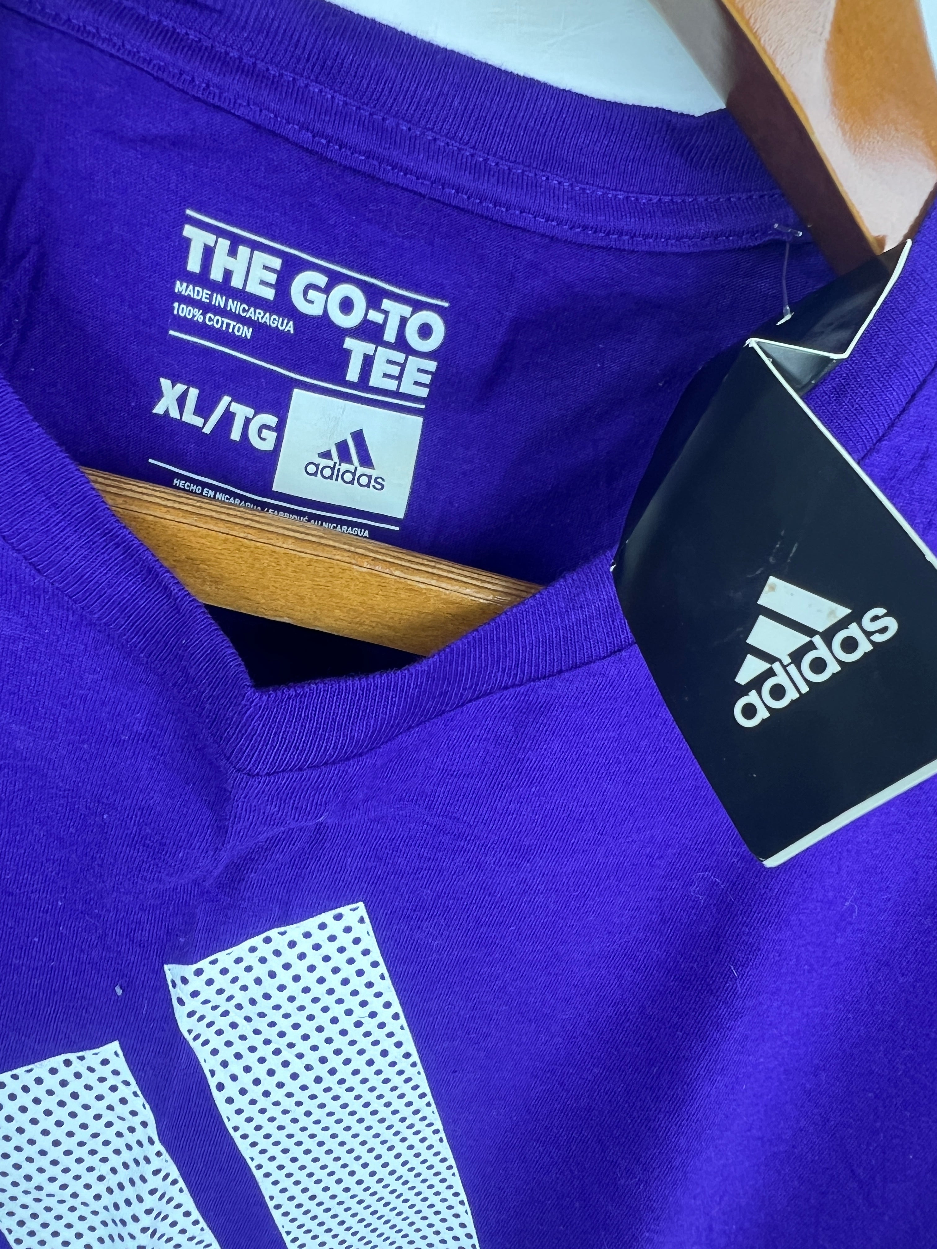 Adidas T-Shirt (Women) (Large/X-Large)