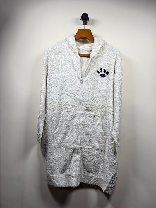 Peanuts Teddy Long Jacket (Women) (X-Large)