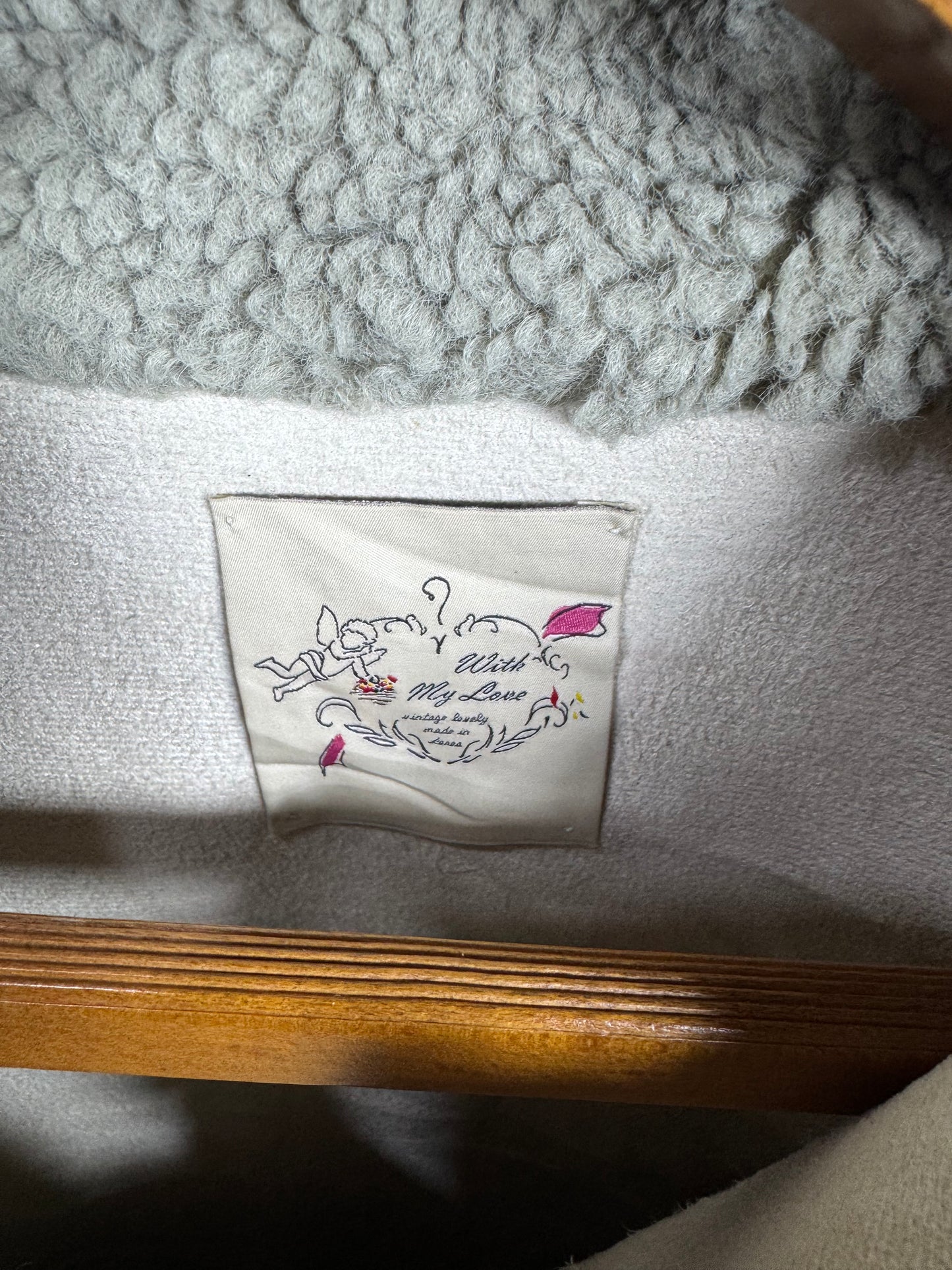 With My Love Teddy Jacket (Women) (Medium-Large)