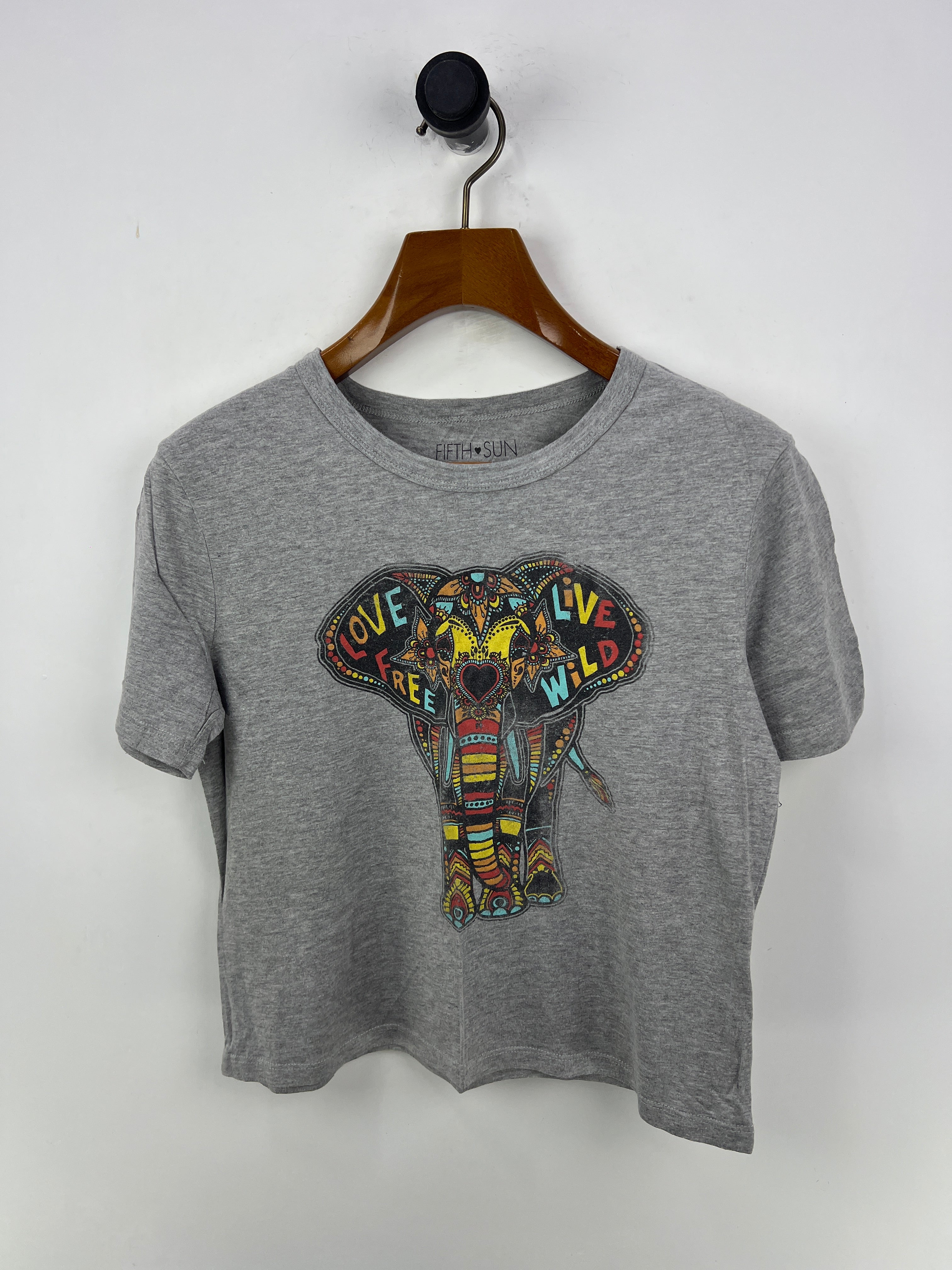 Fifth Sun Crop T-Shirt (Women) (Large)