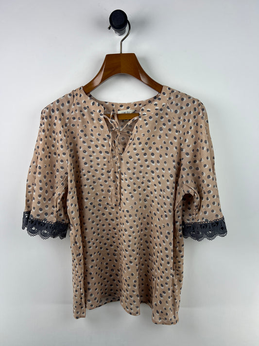 Como Blu Blouse (Women) (Large/X-Large)