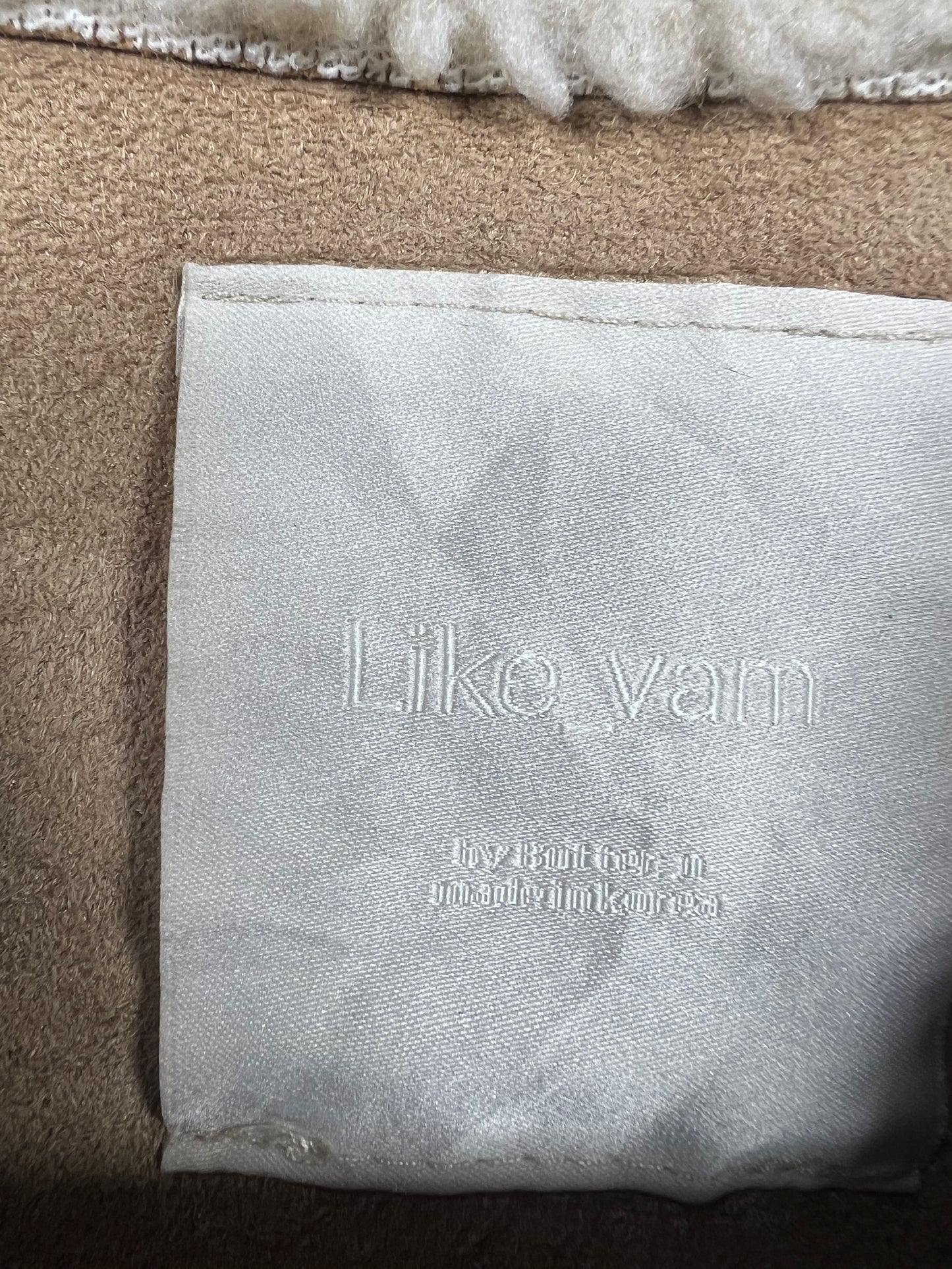 Like Vam Teddy Jacket (Women) (Large/X-Large)