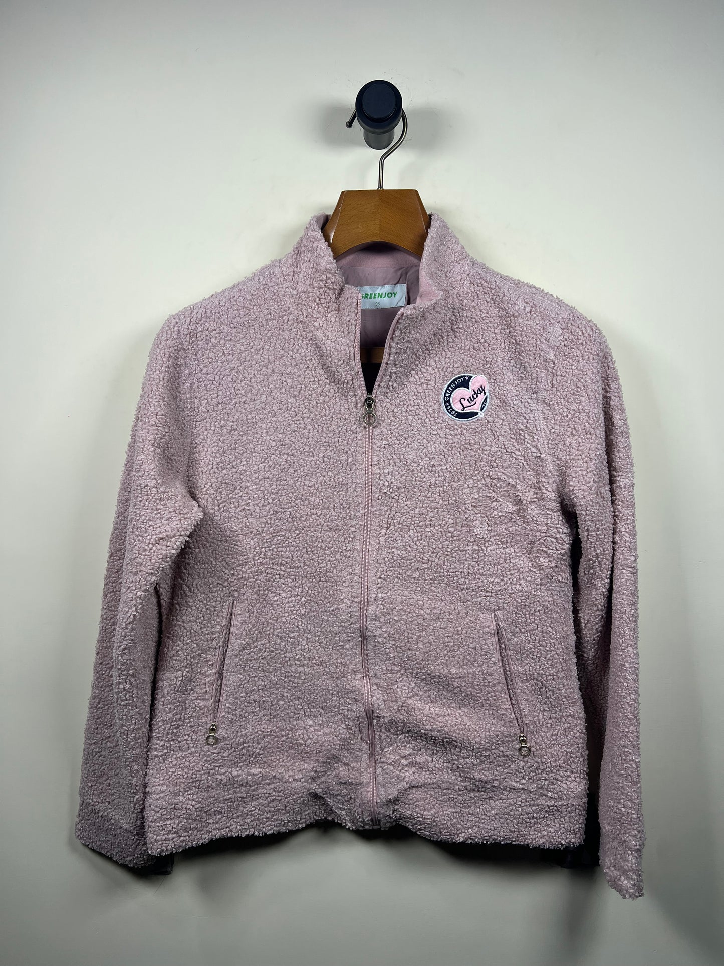 Green Joy Teddy Jacket (Women) (Medium)