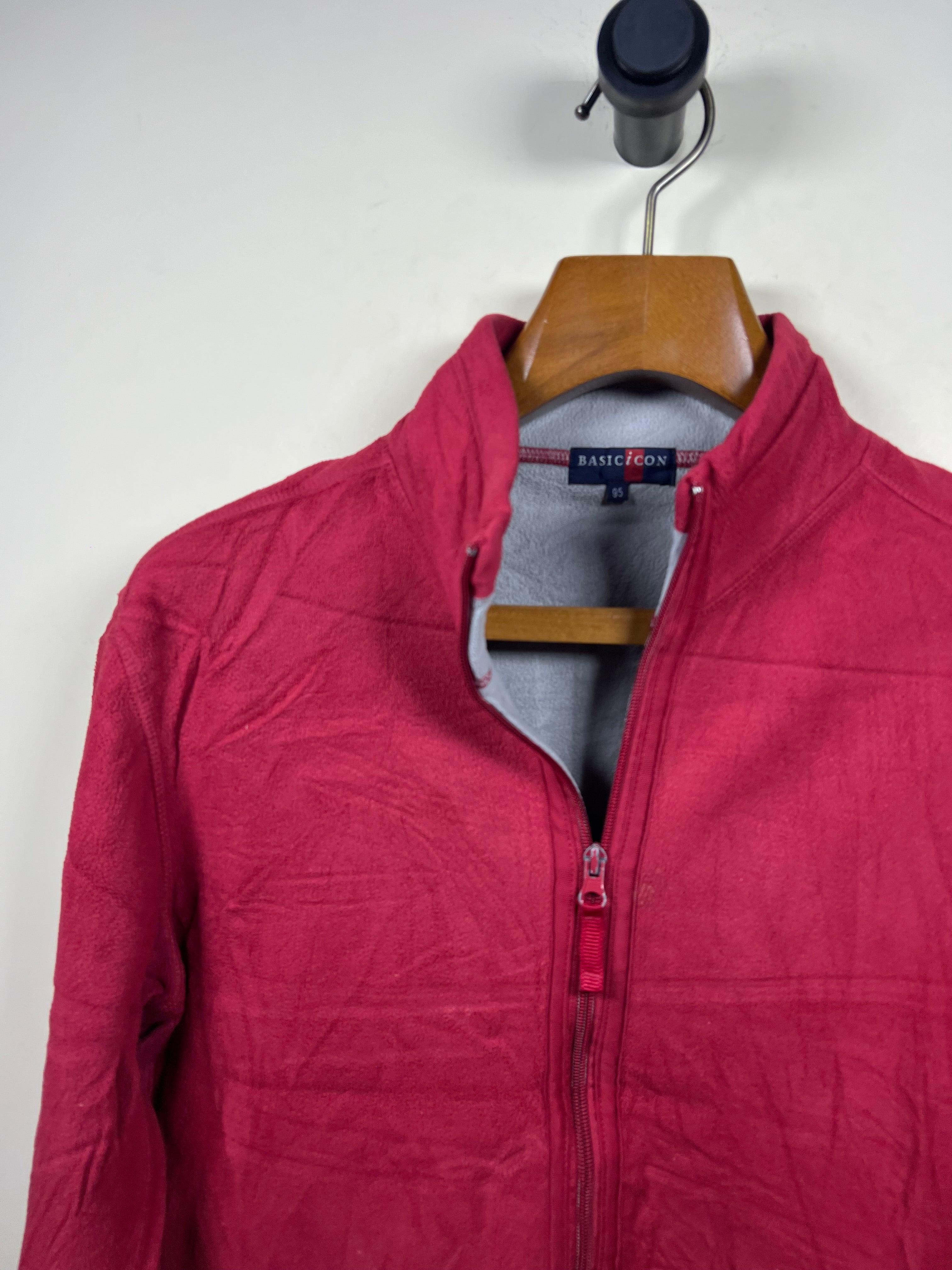 Basic Icon Fleece Jacket (Small)