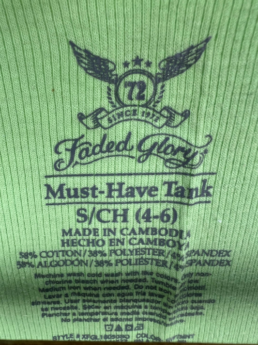 Faded Glory Tank Top (Women) (Small)