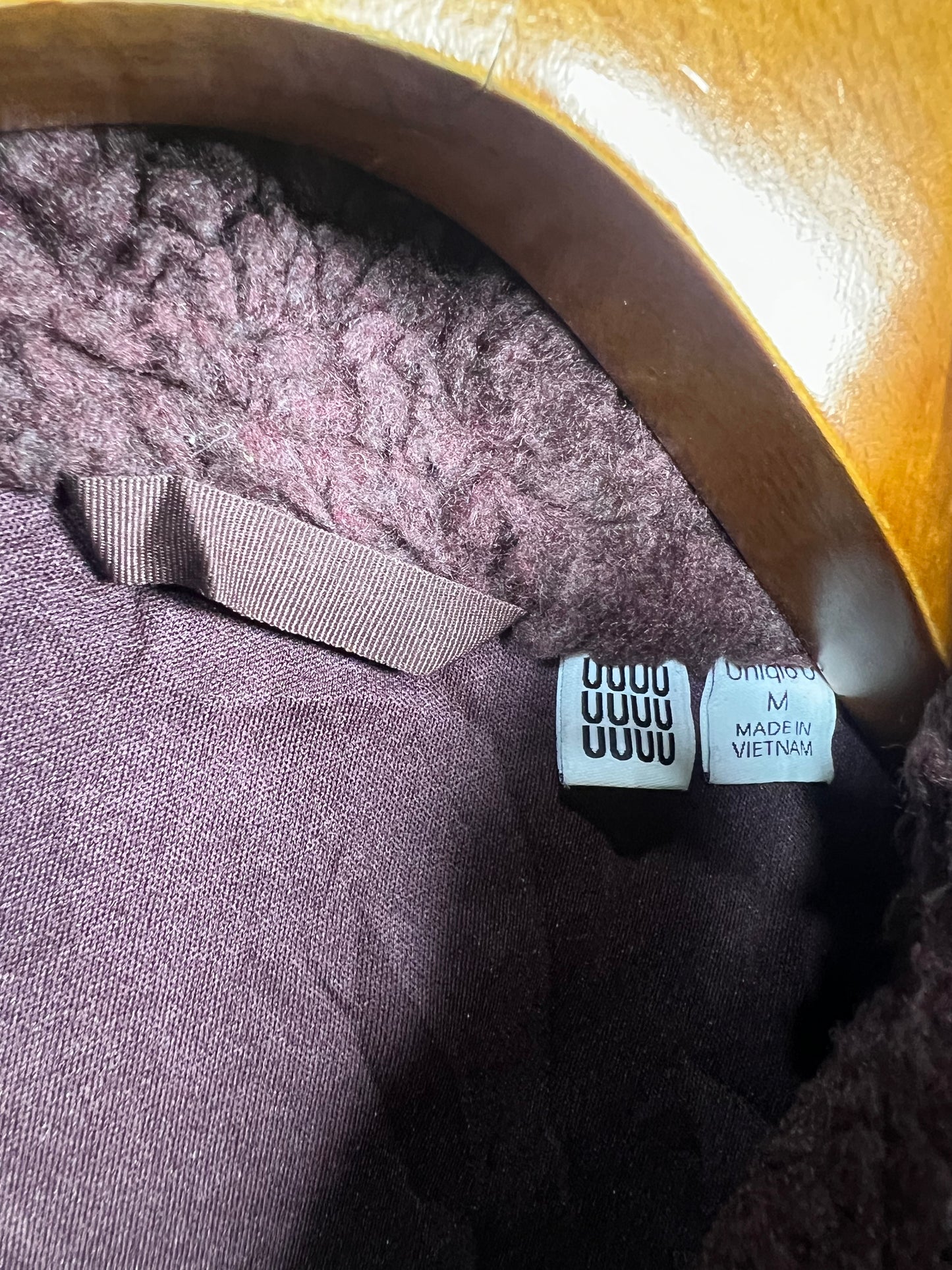 Uniqlo Teddy Jacket (Women) (Medium-Large)