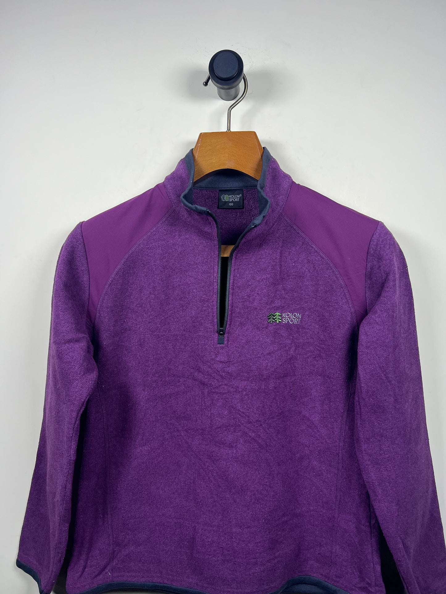 Kolon Sport Fleece Quarter Zipper (Women) (Medium)