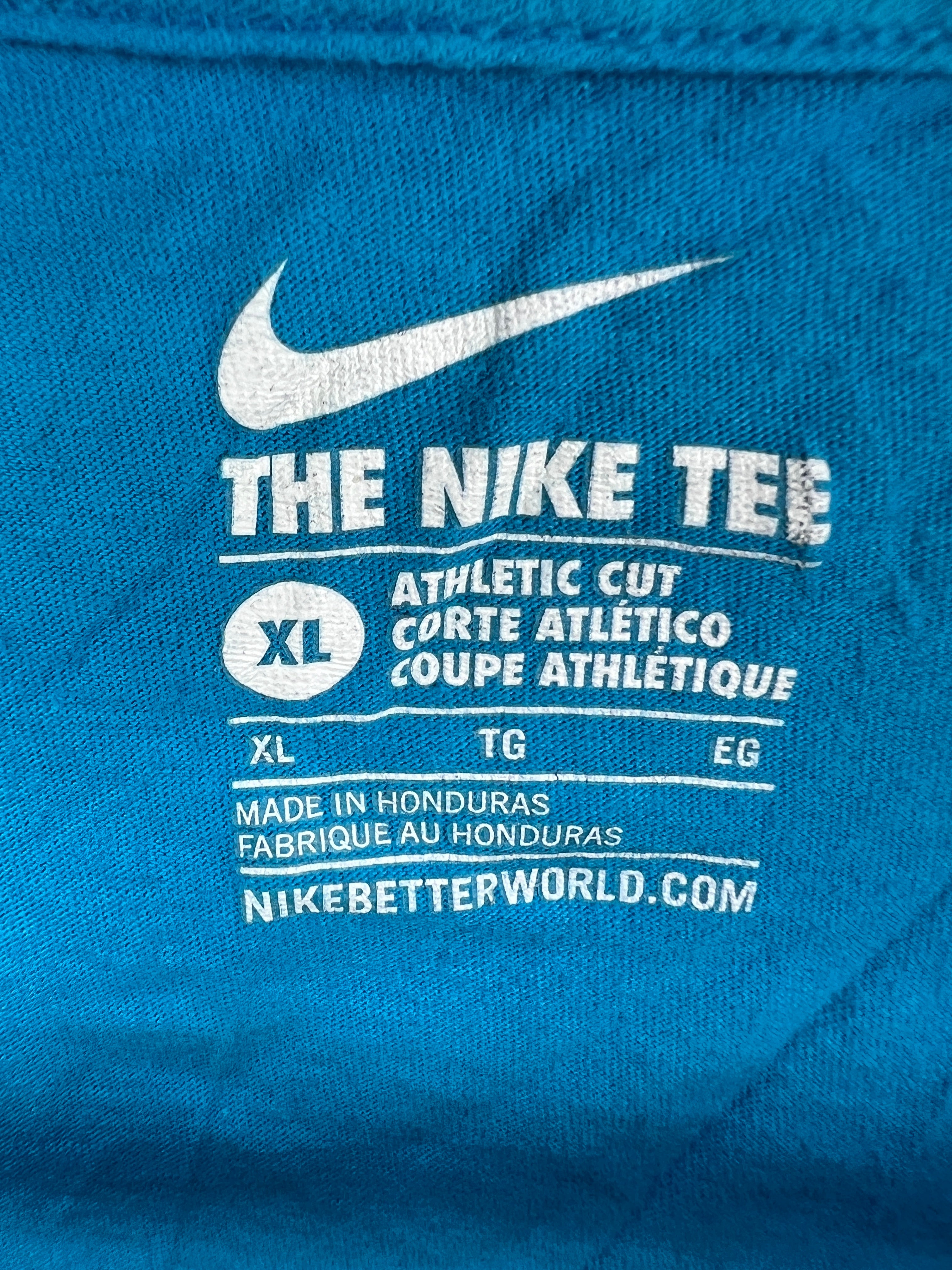 Nike T-Shirt (Women) (Large/X-Large)