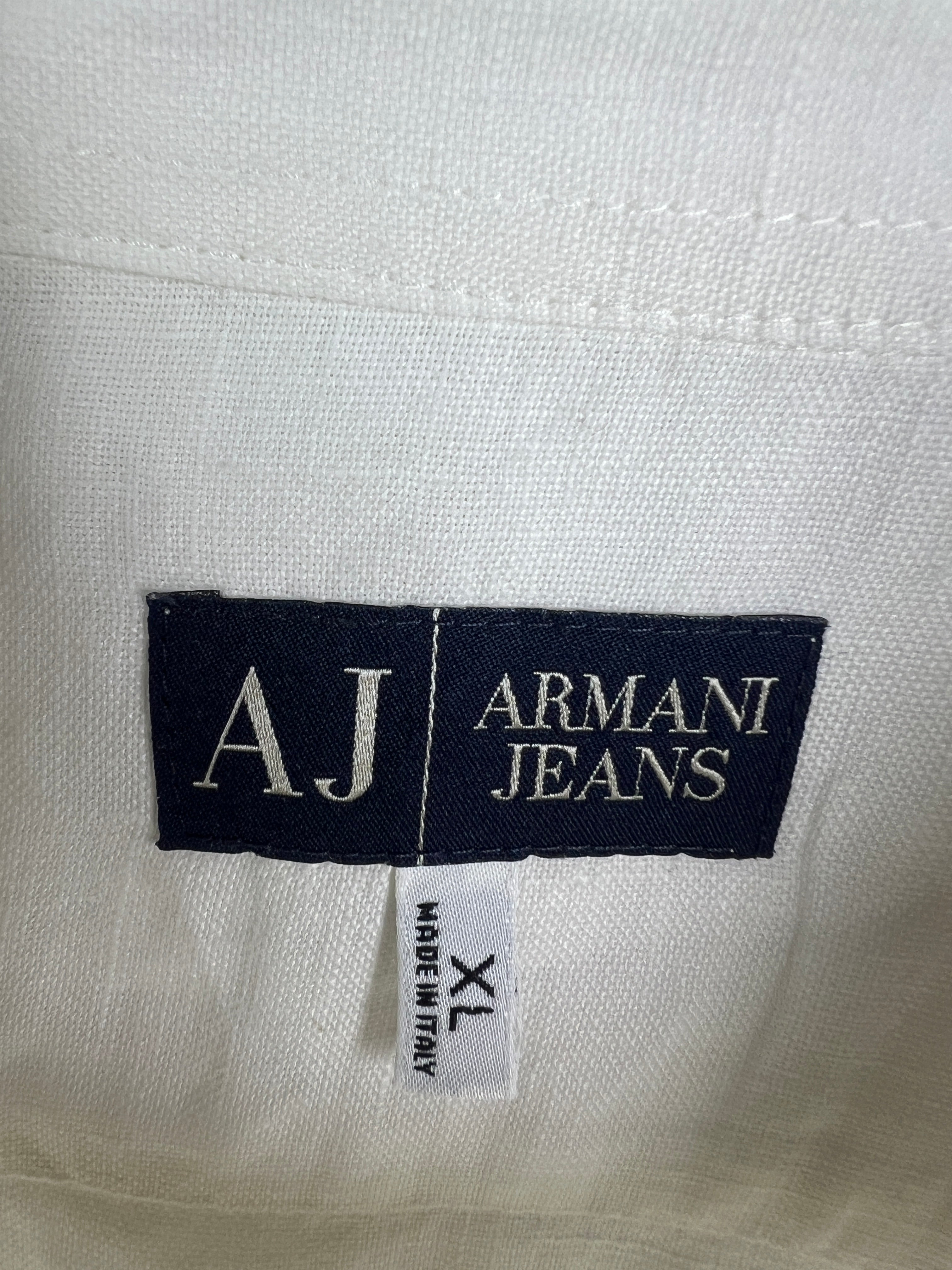 Armani Linen Shirt (X-Large)