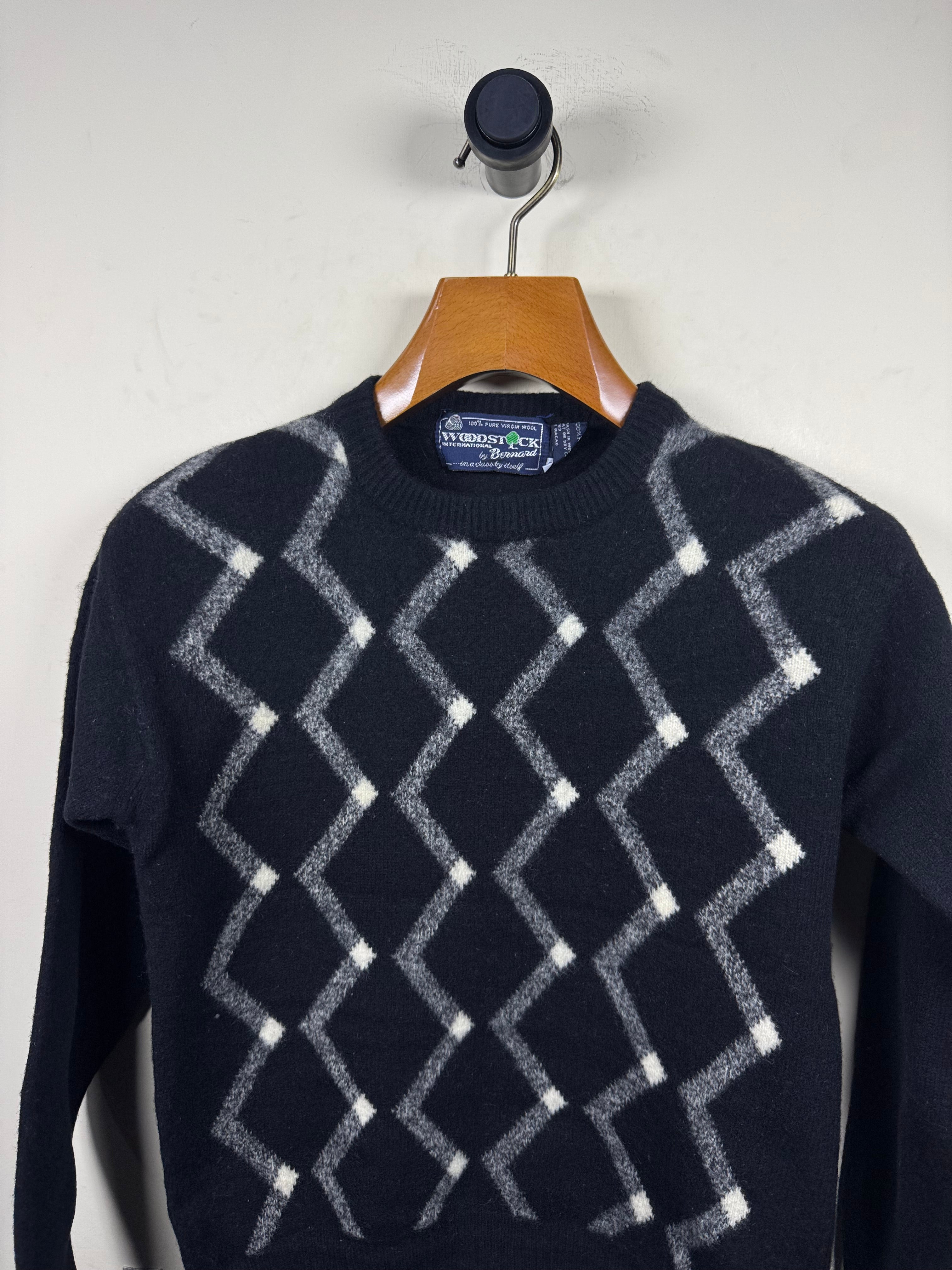 Wood Stick Virgin Lambsool Sweater (Small)
