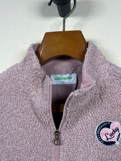 Green Joy Teddy Jacket (Women) (Medium)