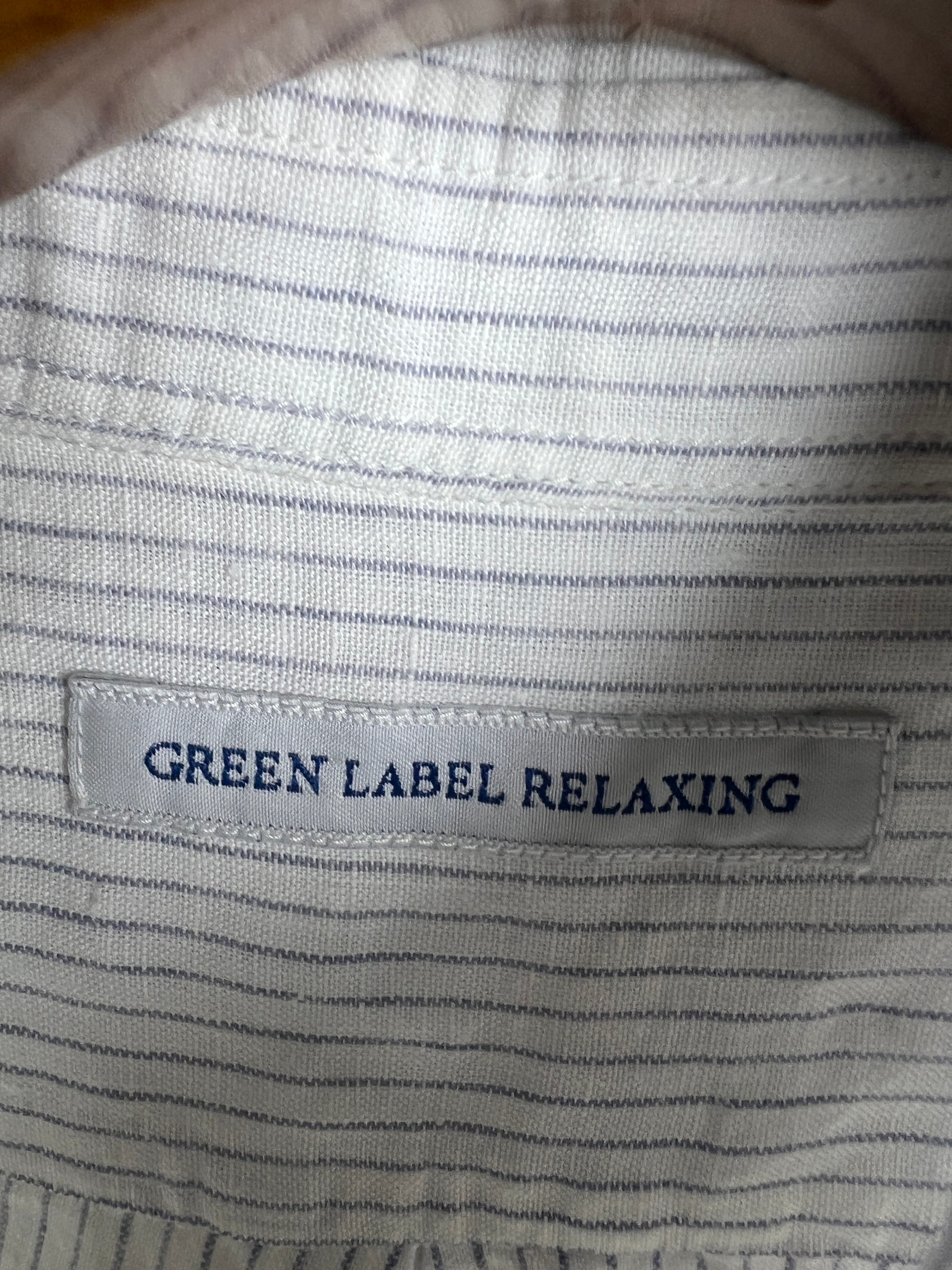 Green Label Linen Shirt (Medium)
