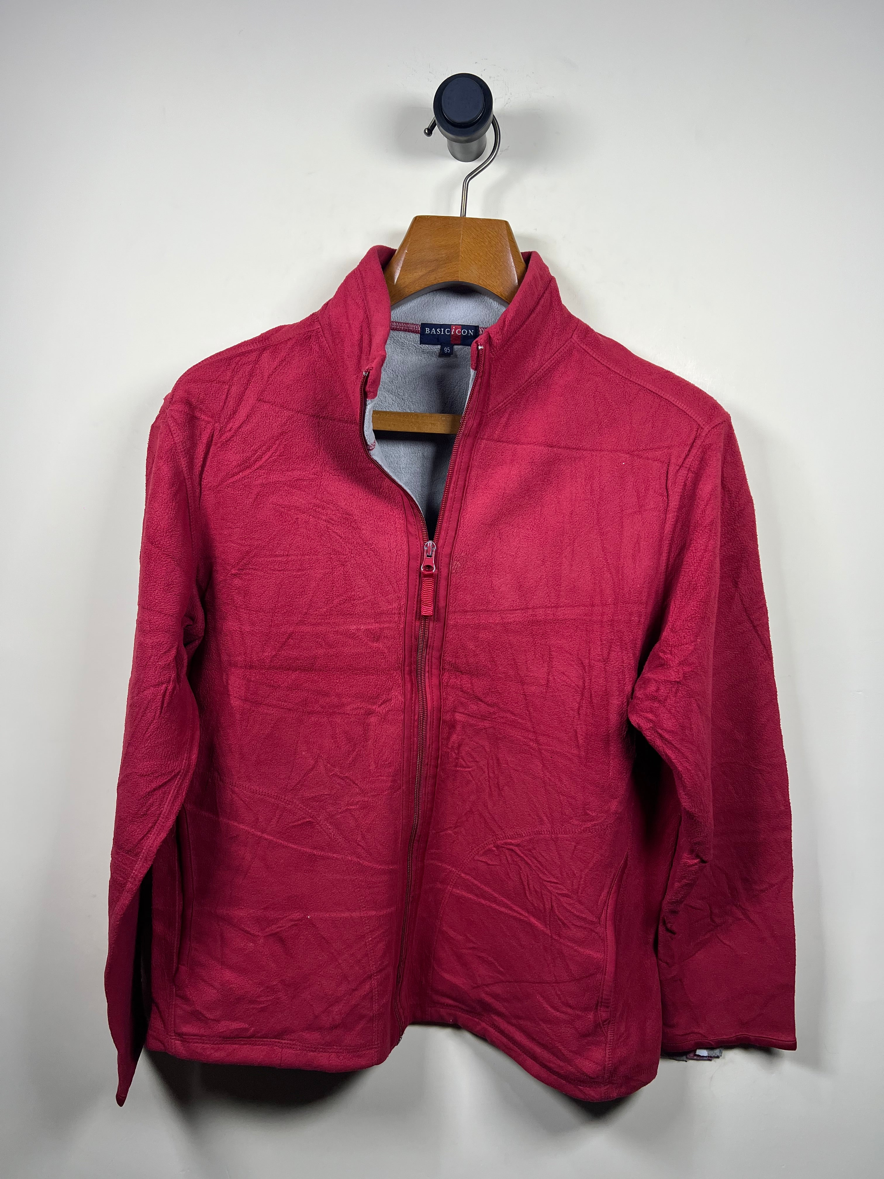 Basic Icon Fleece Jacket (Small)
