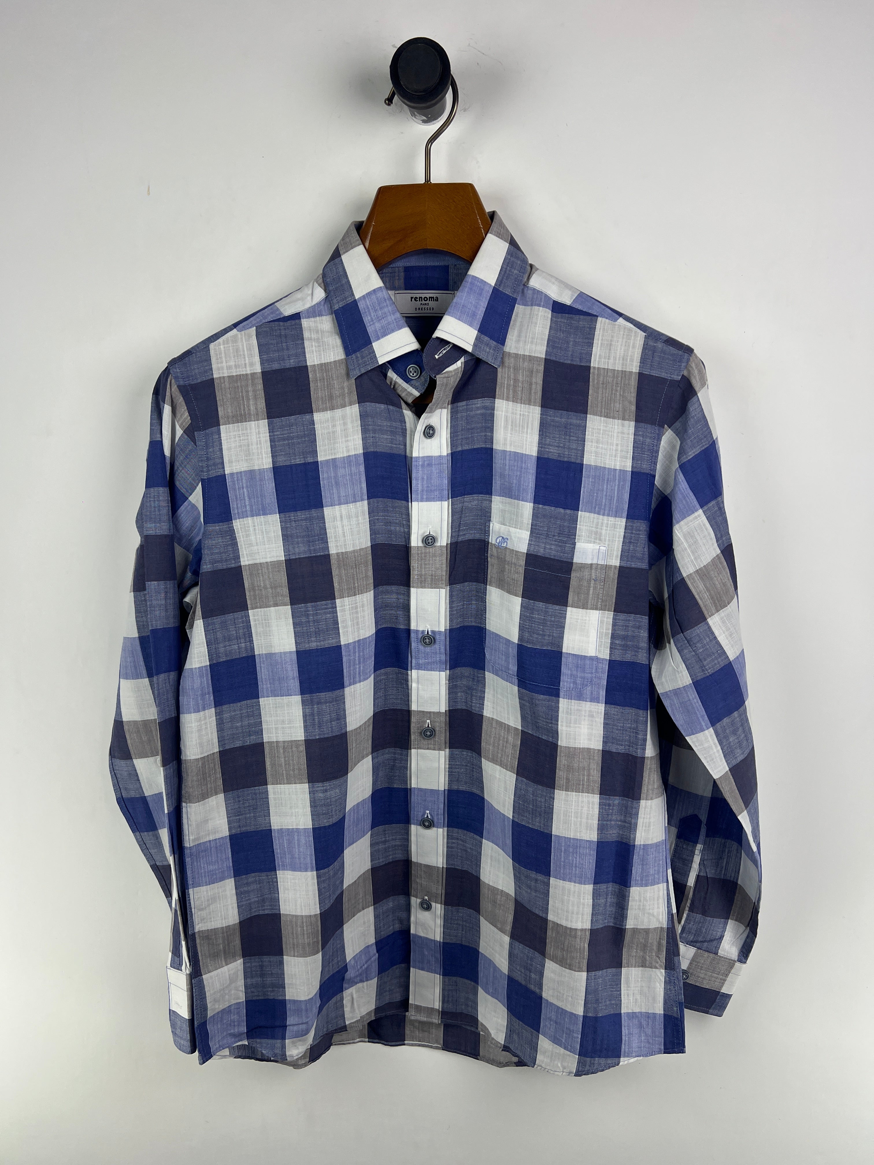 Renoma Linen Shirt (Small-Medium)