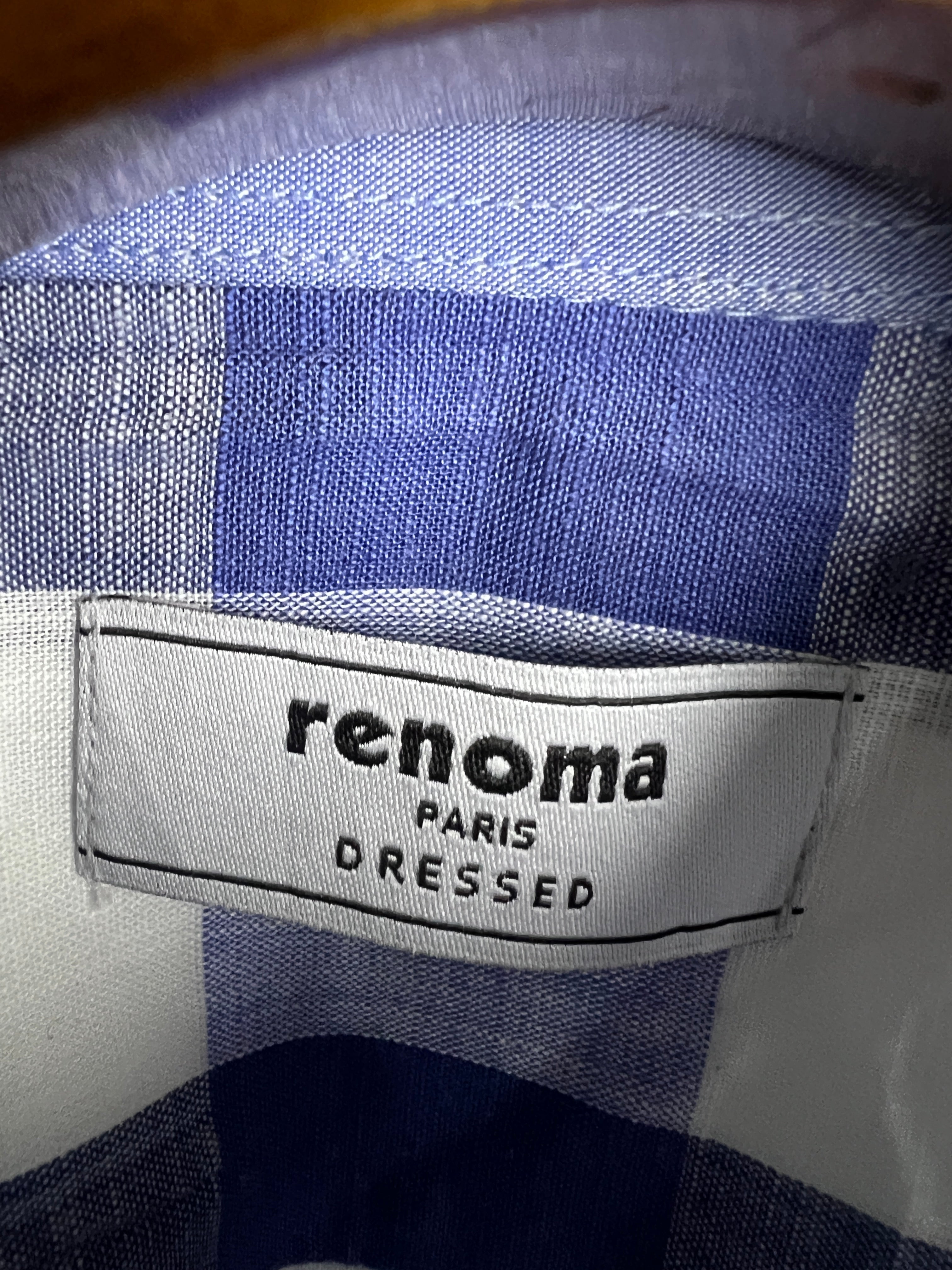 Renoma Linen Shirt (Small-Medium)