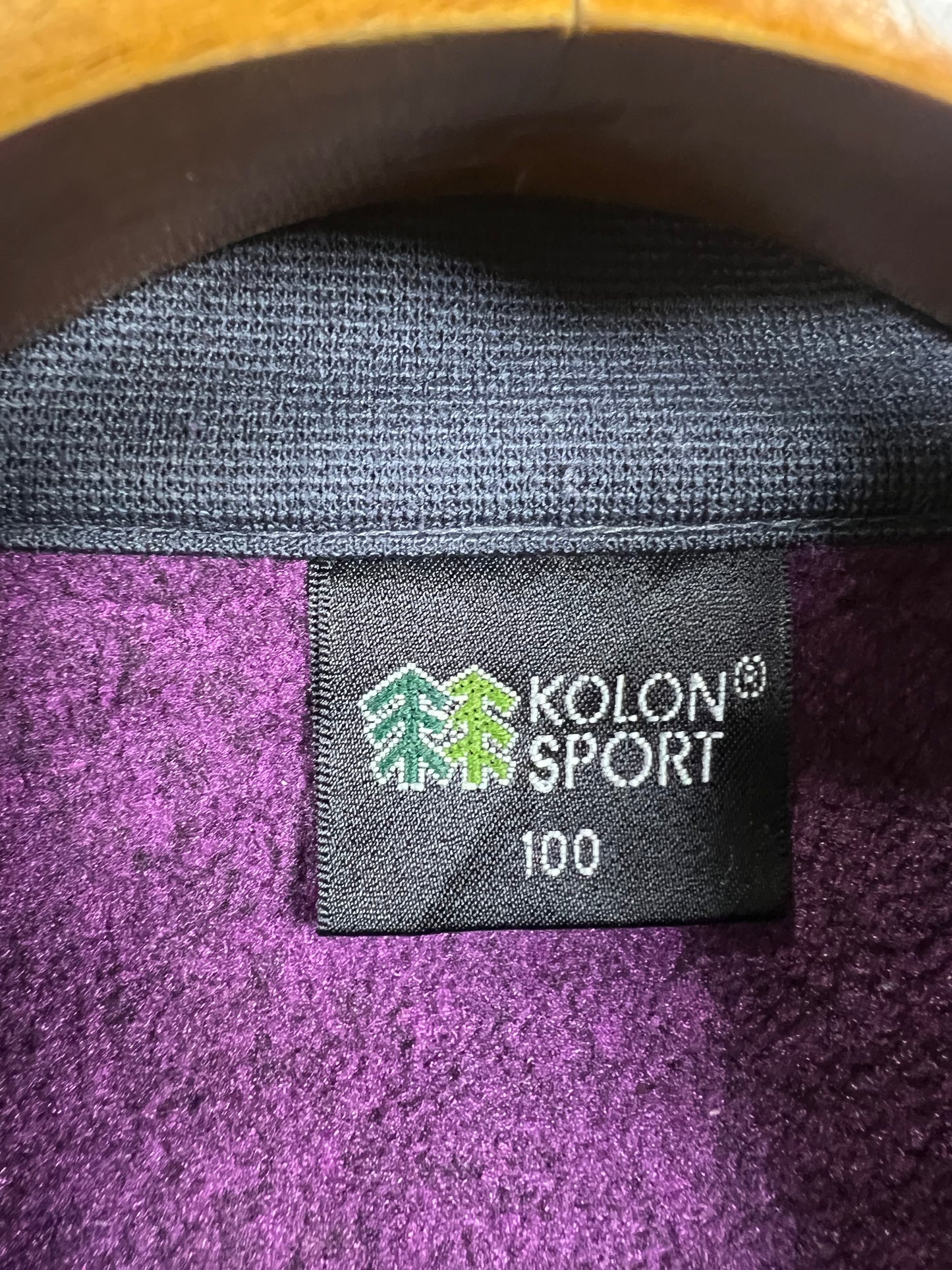 Kolon Sport Fleece Quarter Zipper (Women) (Medium)