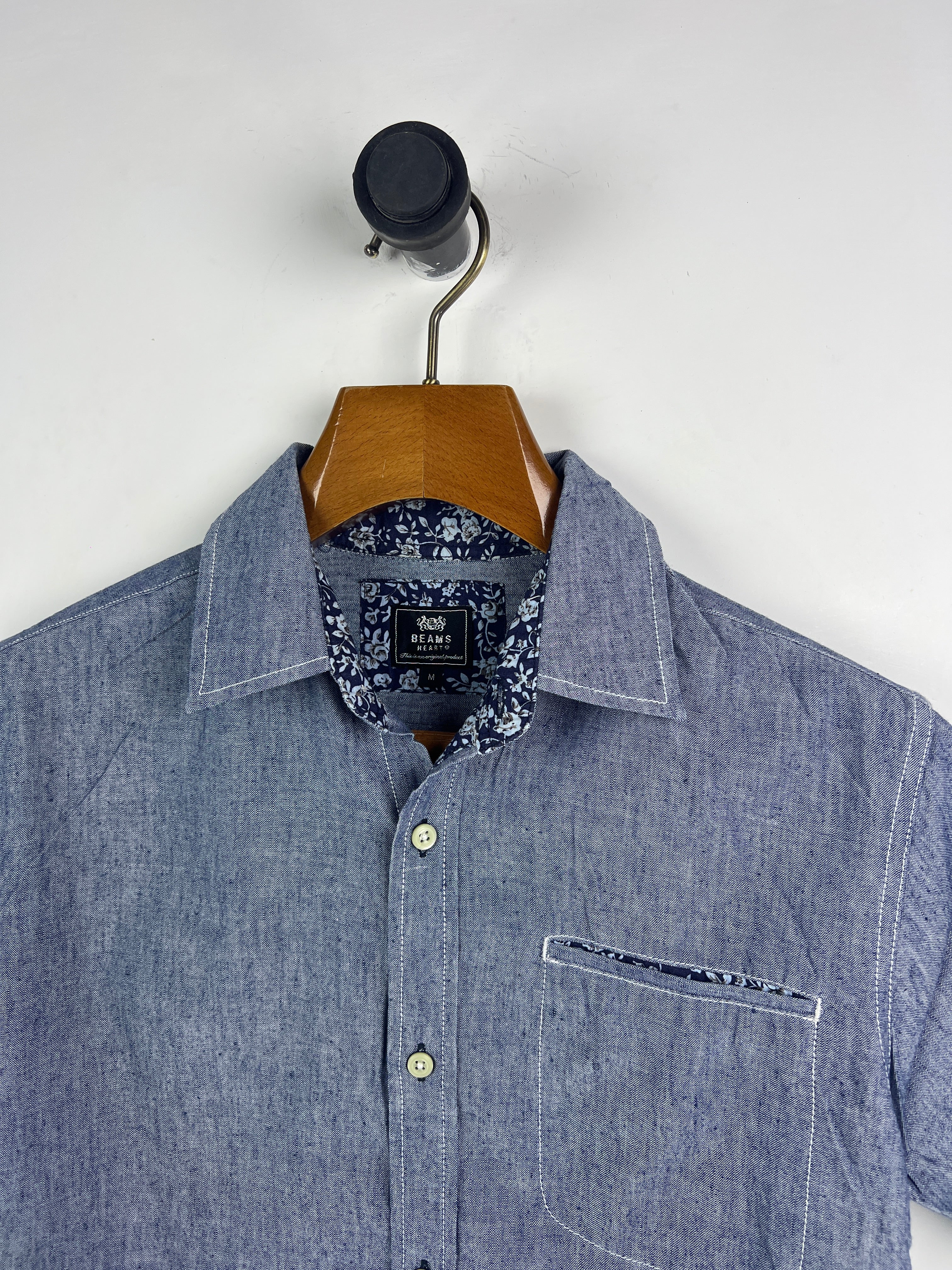 Beams Linen Shirt (Small)