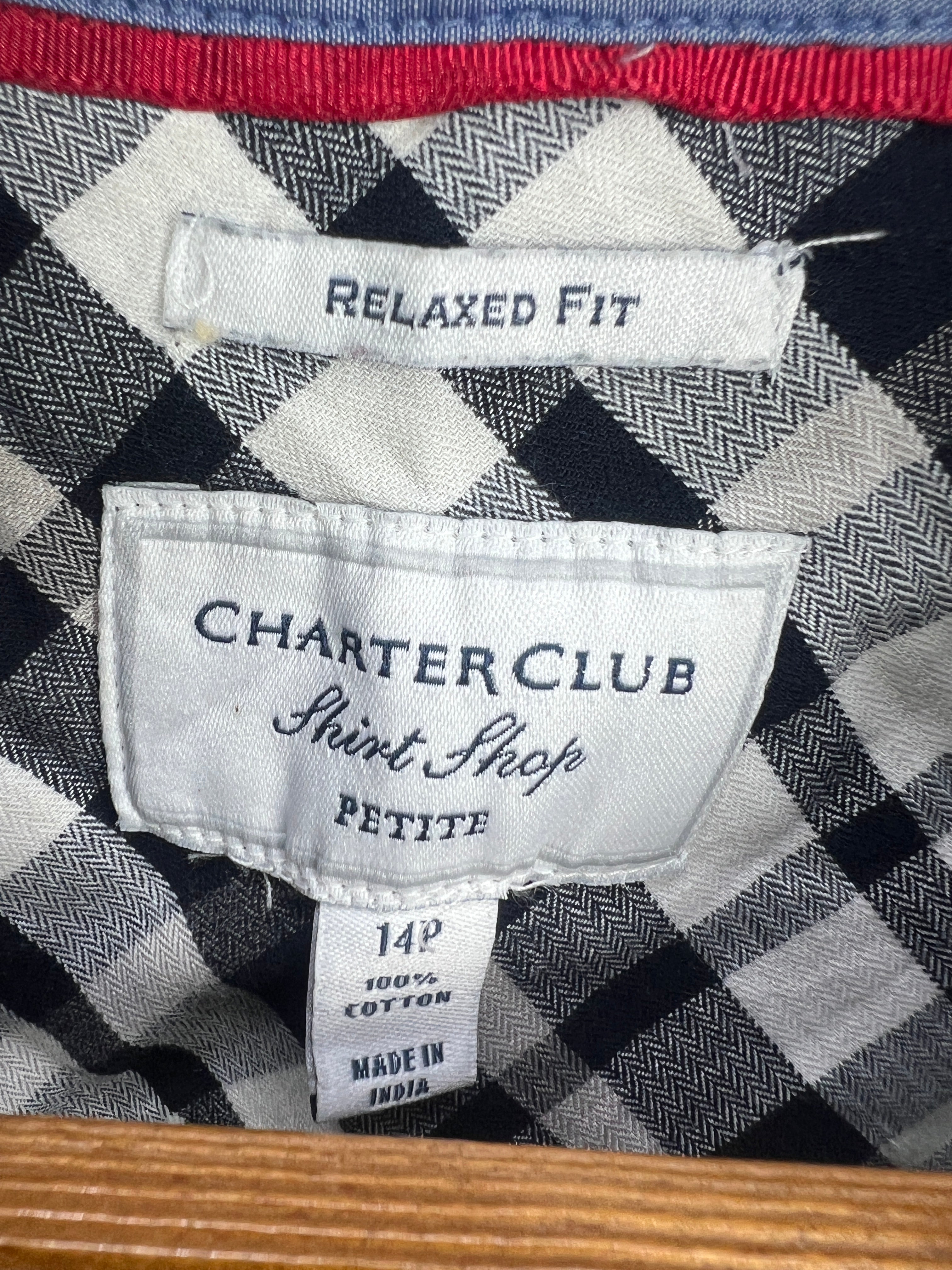 Charter Club Shirt (Women) (Medium)