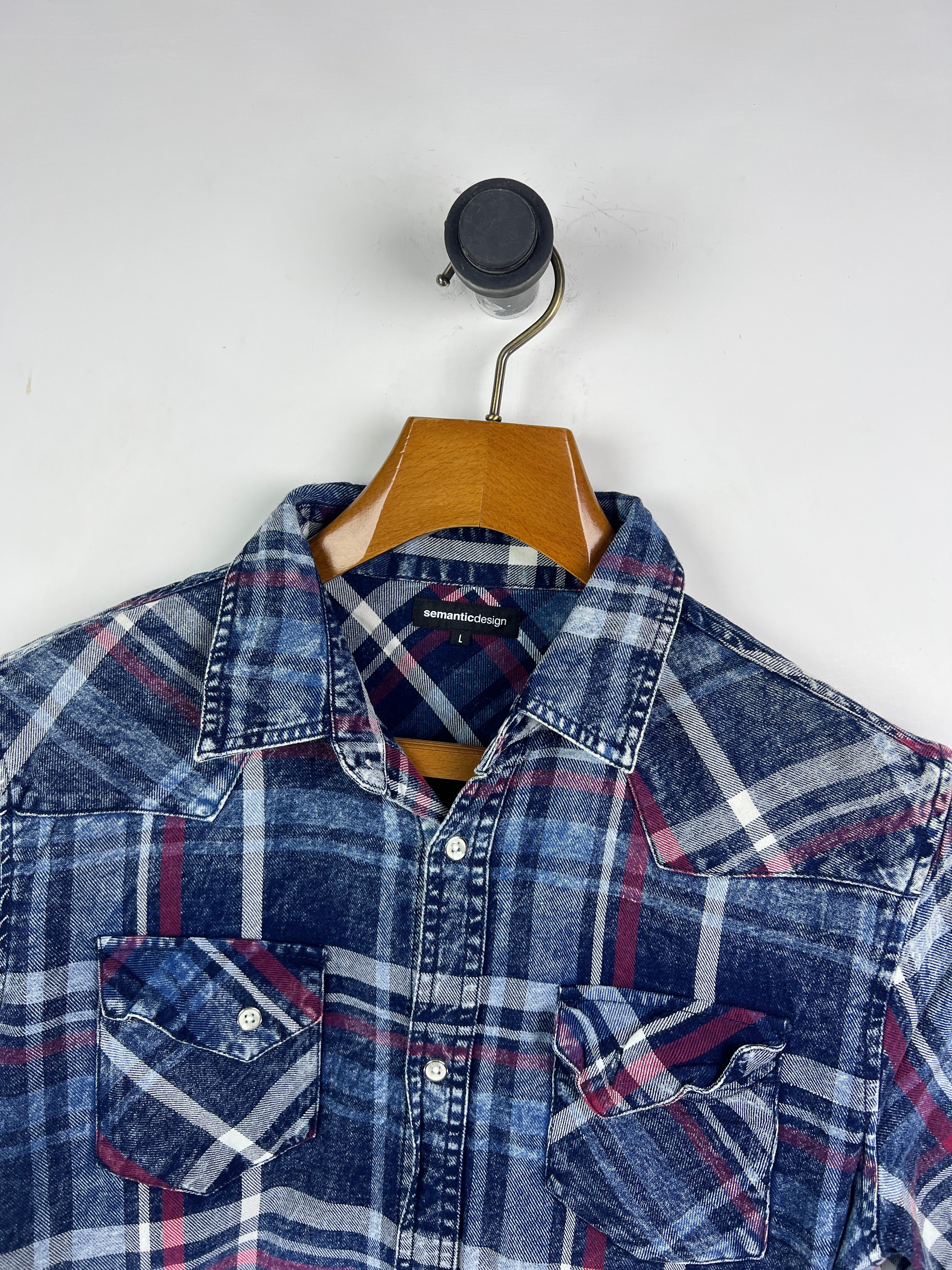 Semantic Denim Shirt (Small-Medium)