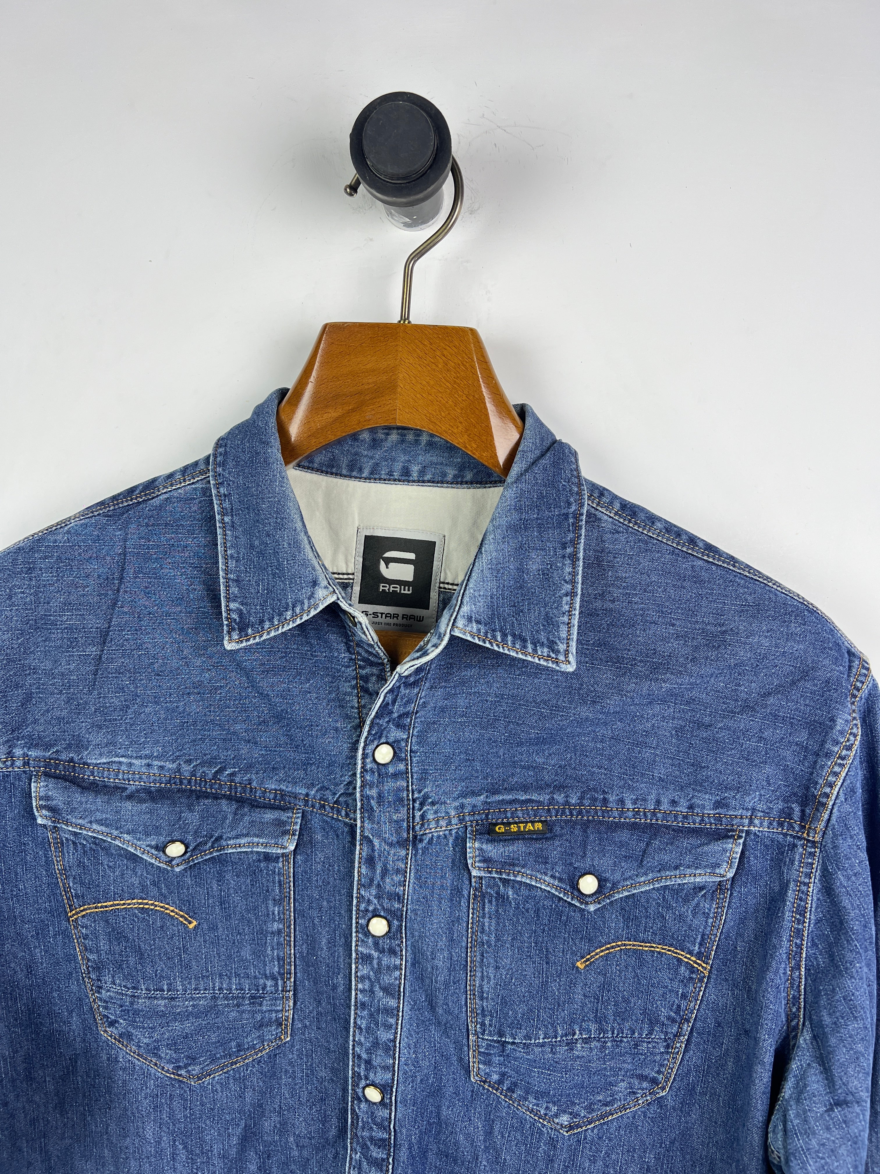G Star Raw Denim Shirt (Large)