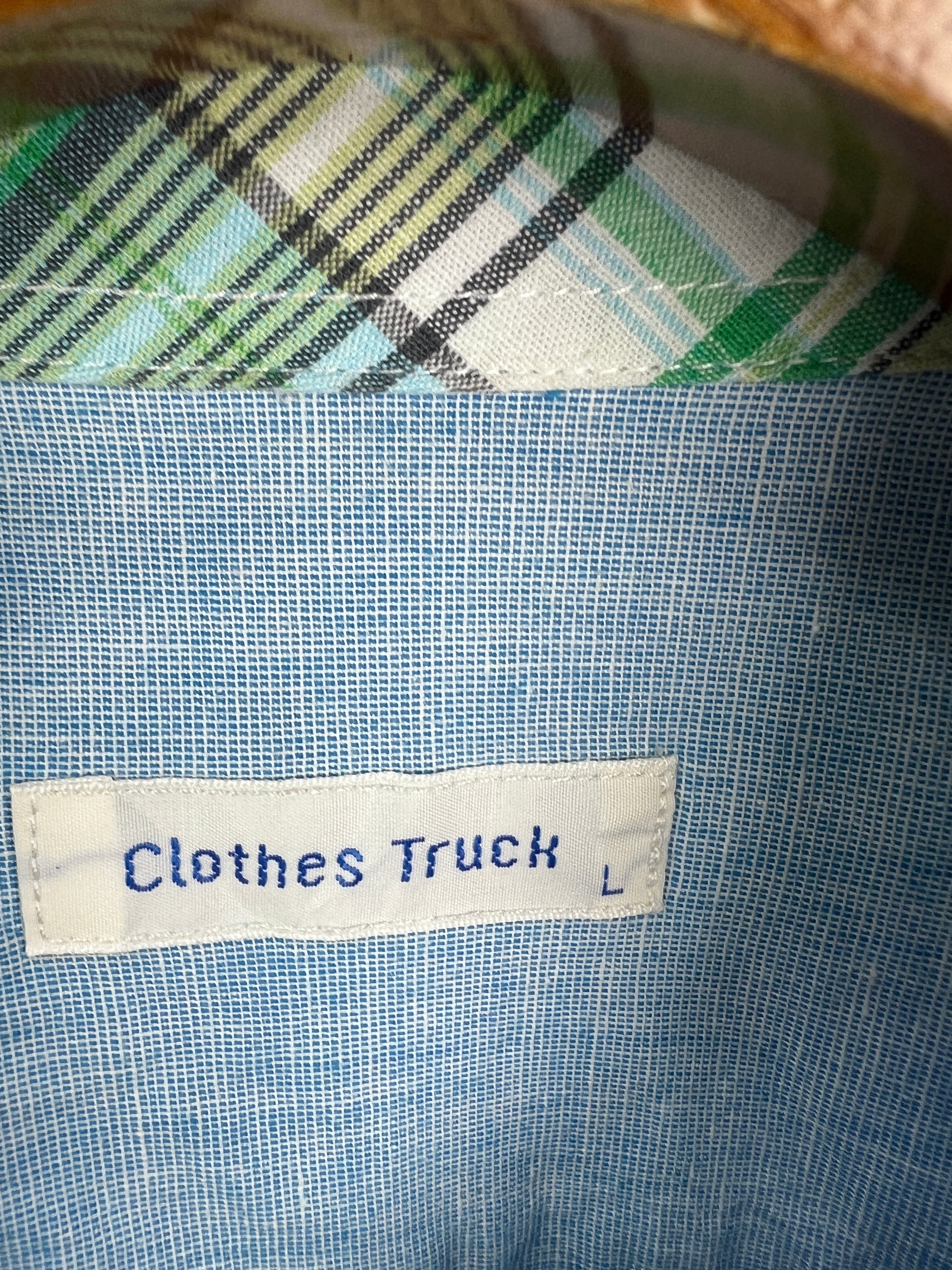 Truck Linen Shirt (Medium)