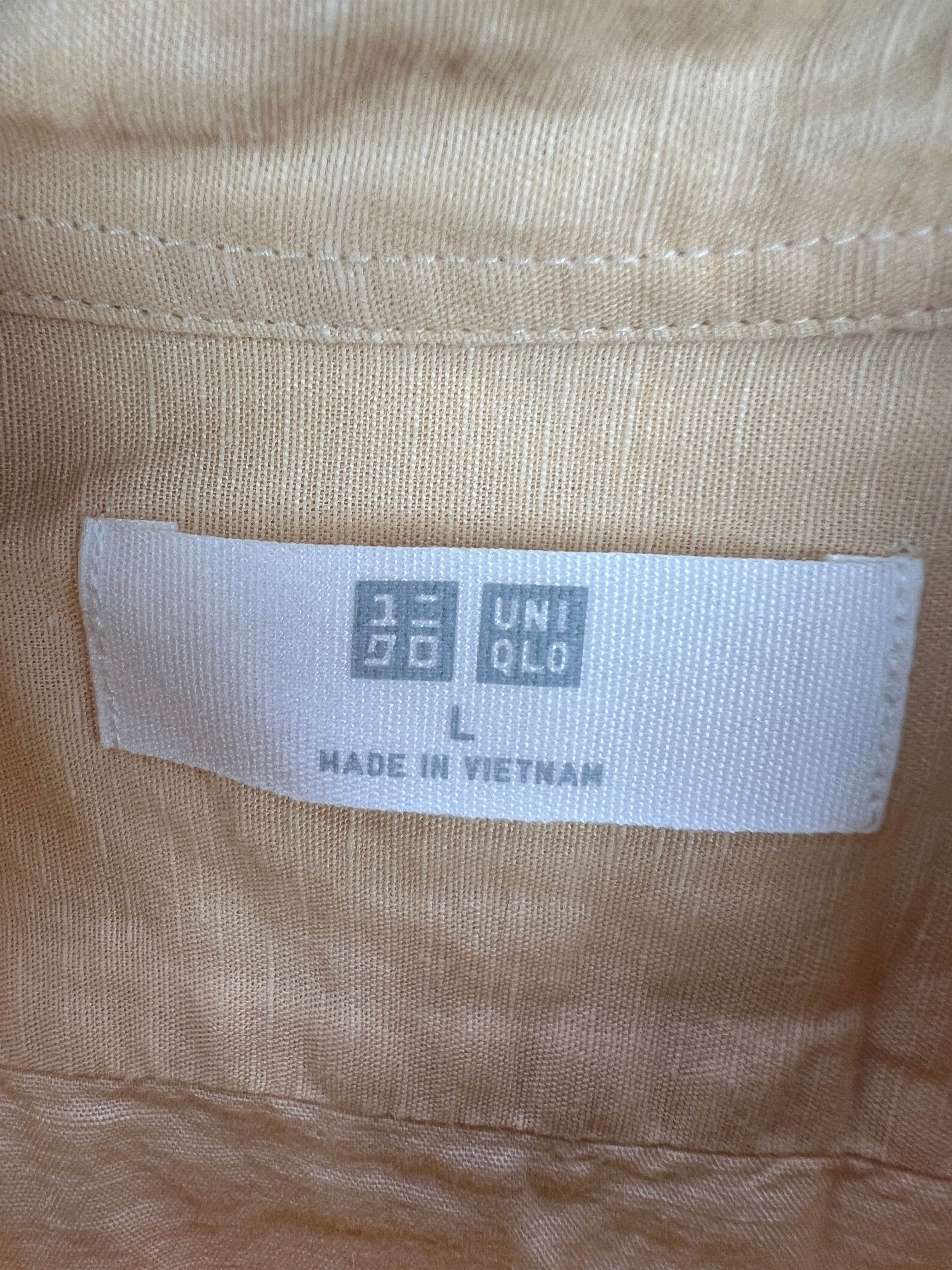 Uniqlo Linen Shirt (Small-Medium)