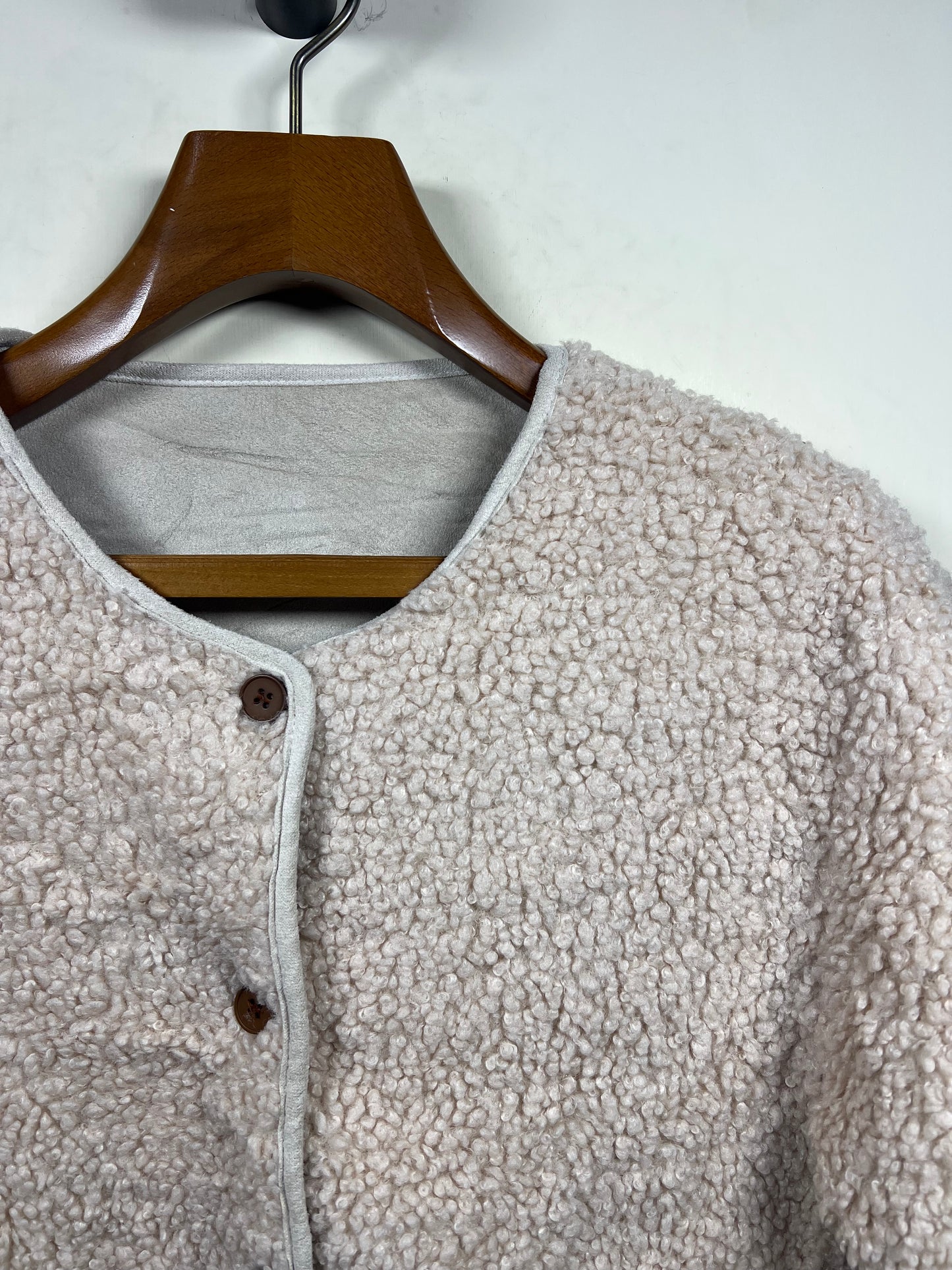 Teddy Buttoned Jacket (Women) (Medium)